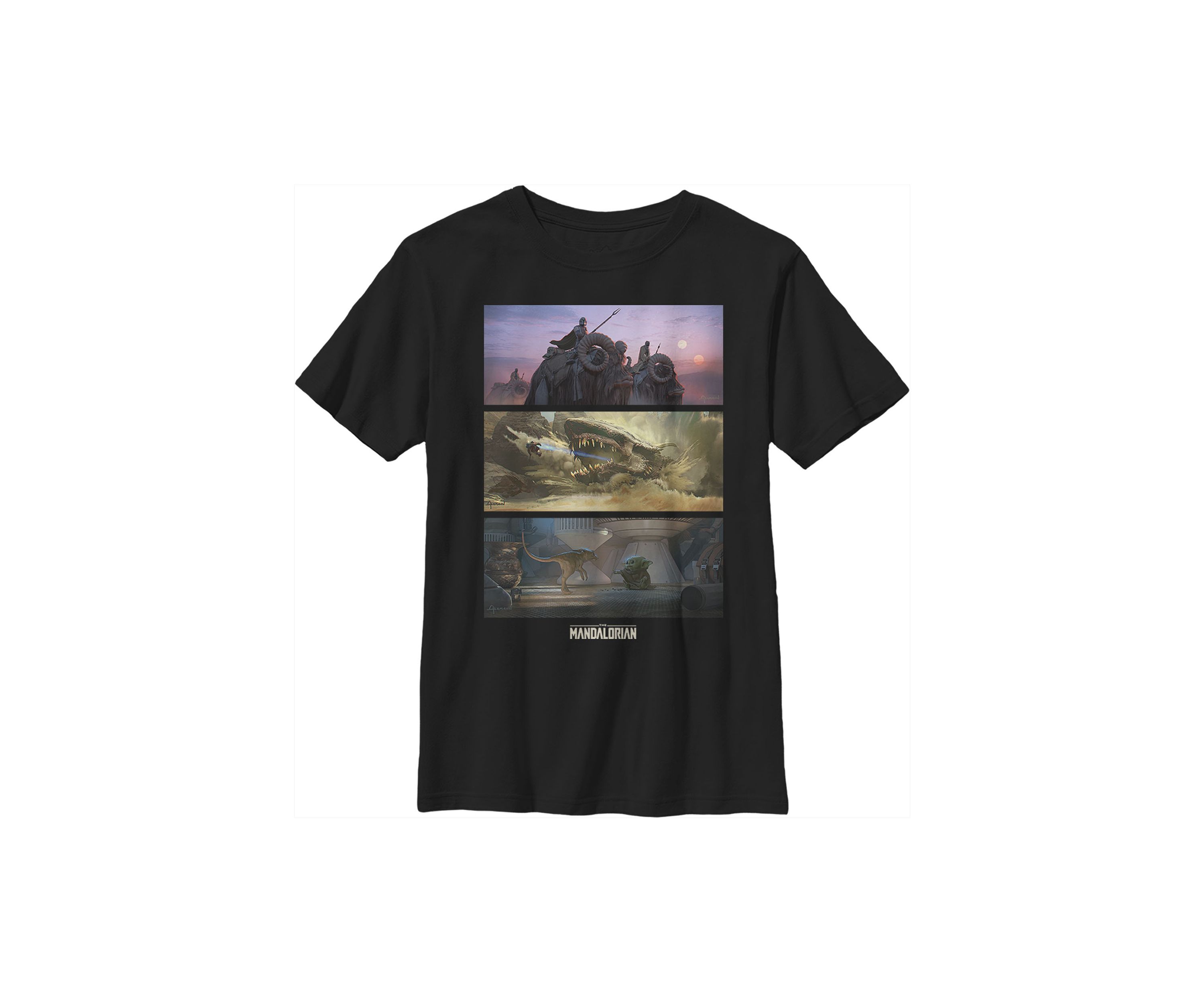 Boys 4-7 Star Wars The Mandalorian Epic Story Graphic T-Shirt