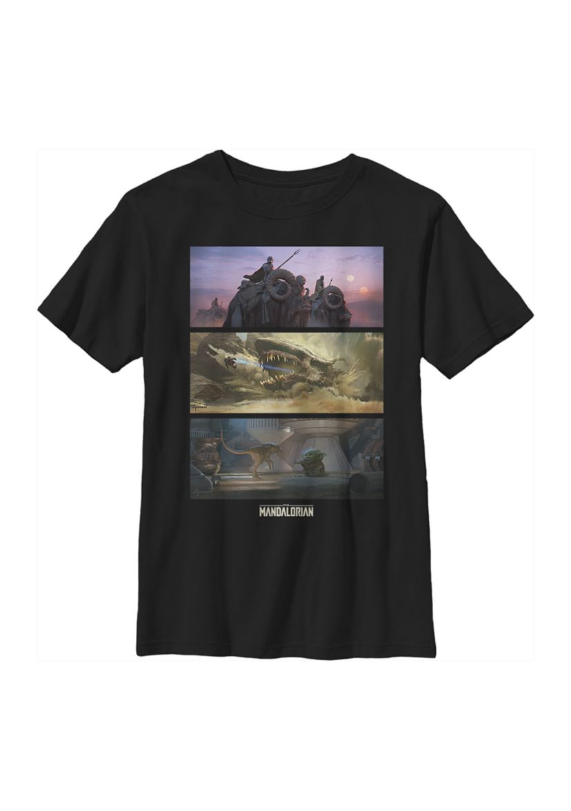 Boys 4-7 Star Wars The Mandalorian Epic Story Graphic T-Shirt