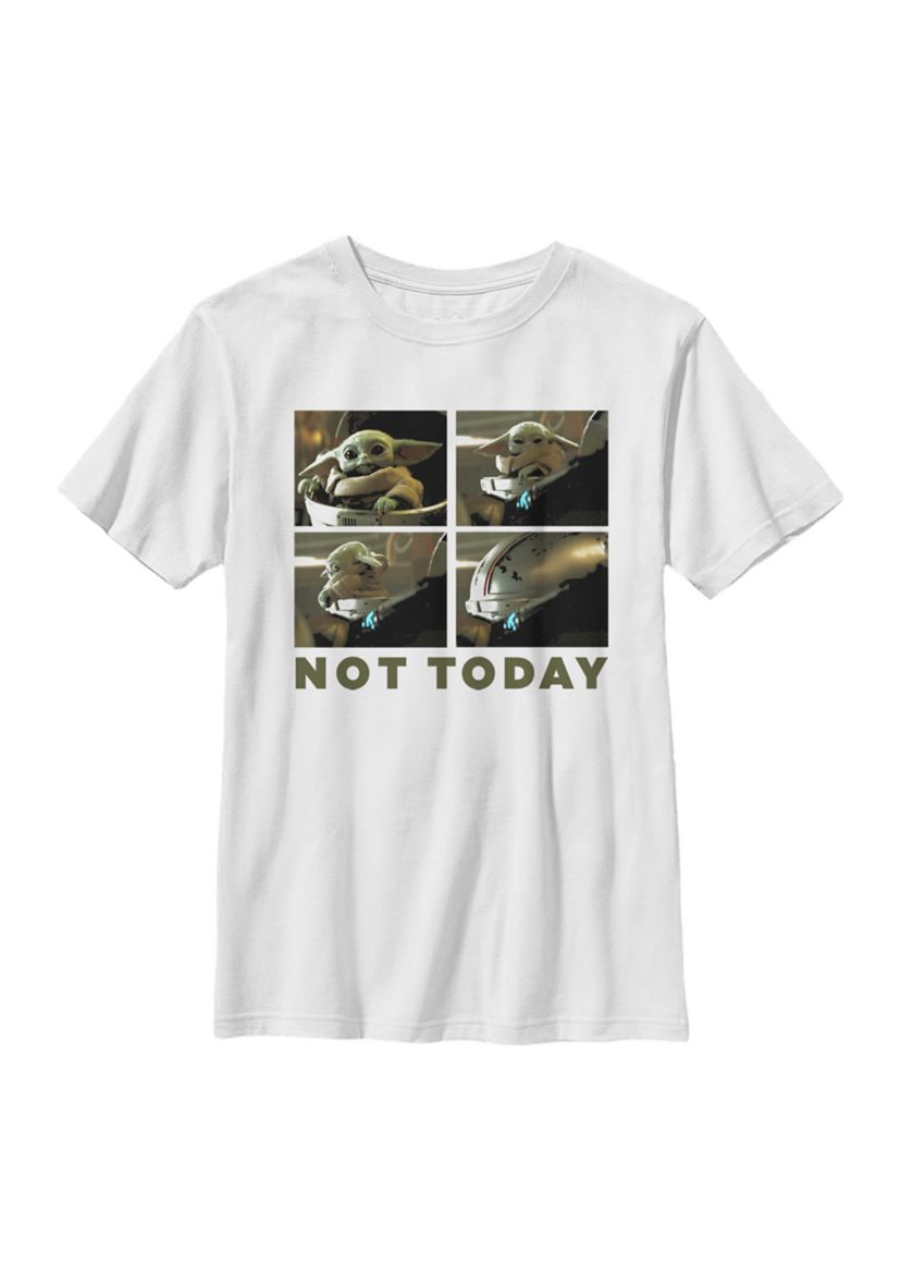 Boys 4-7 Star Wars The Mandalorian Not Today Graphic T-Shirt