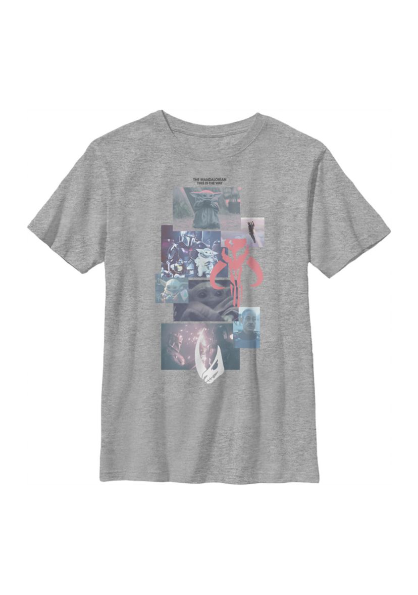 Boys 4-7  Mando Stack Graphic Top