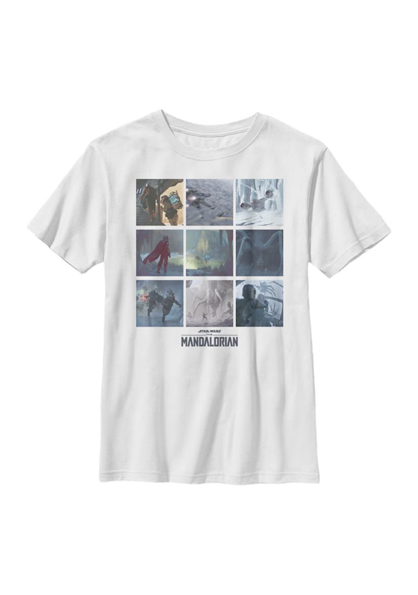 Boys 4-7  MandoMon Epi2 Message Graphic Top
