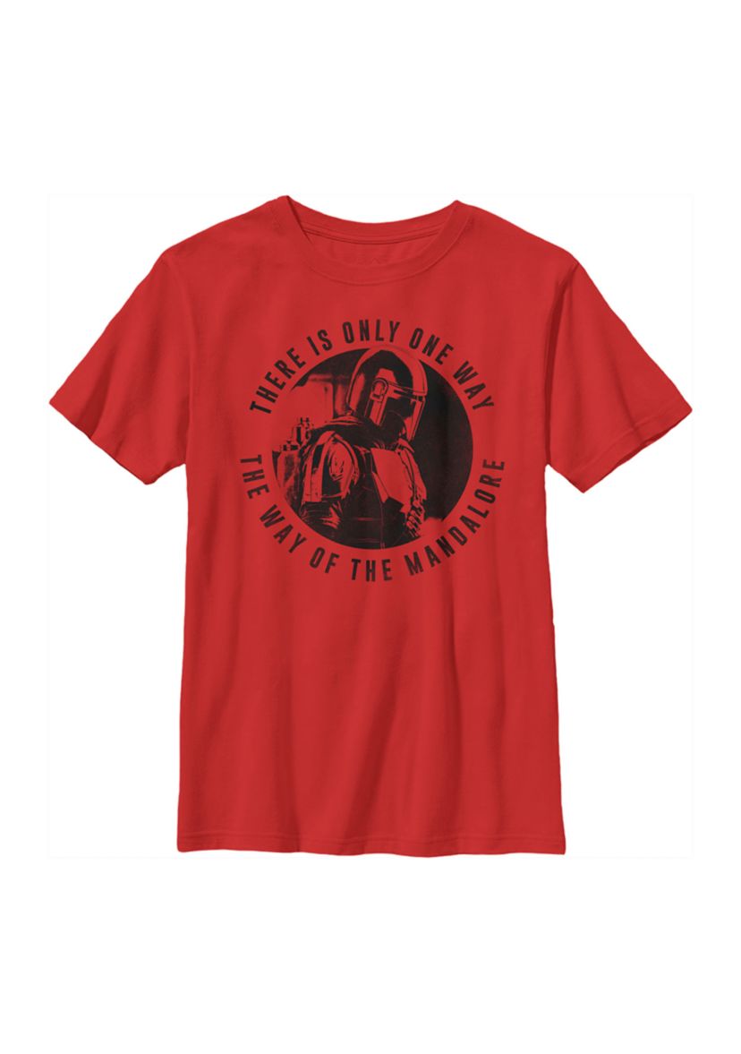 Boys 4-7  MandoMon Epi2 Hello Graphic Top