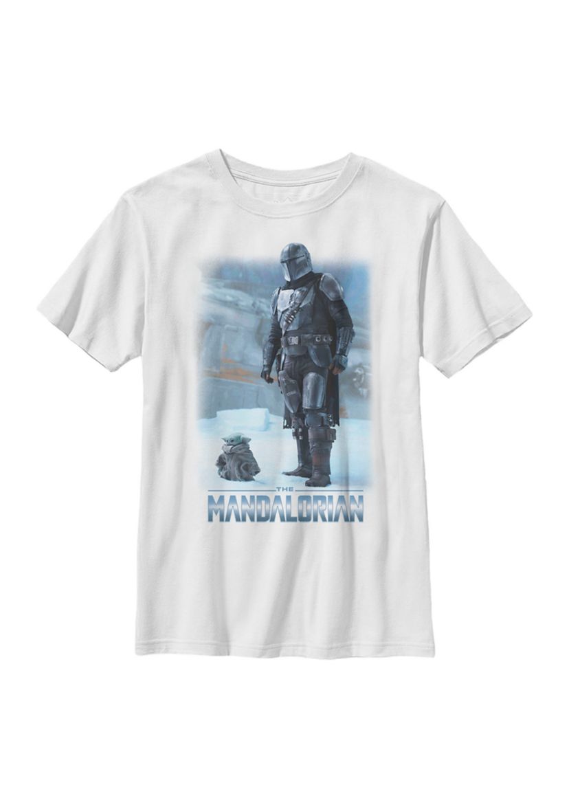 Boys 4-7  MandoMon Epi2 Cute Graphic Top