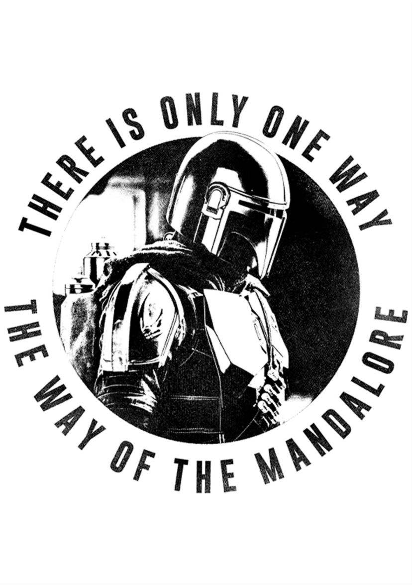 Boys 4-7  MandoMon Epi3 Down Graphic T-Shirt