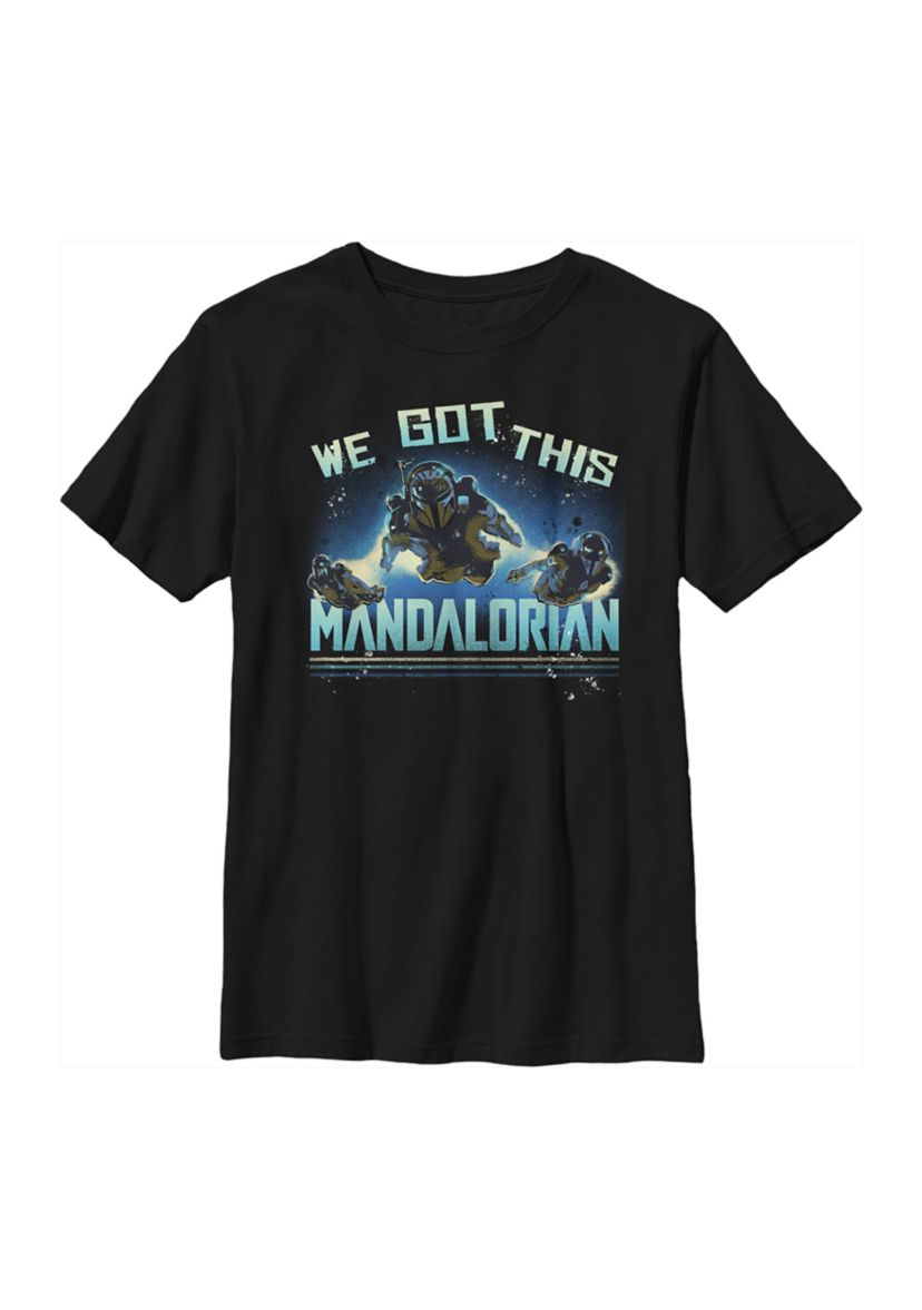 Boys 4-7 Star Wars The Mandalorian MandoMon Epi3 Follow Graphic T-Shirt