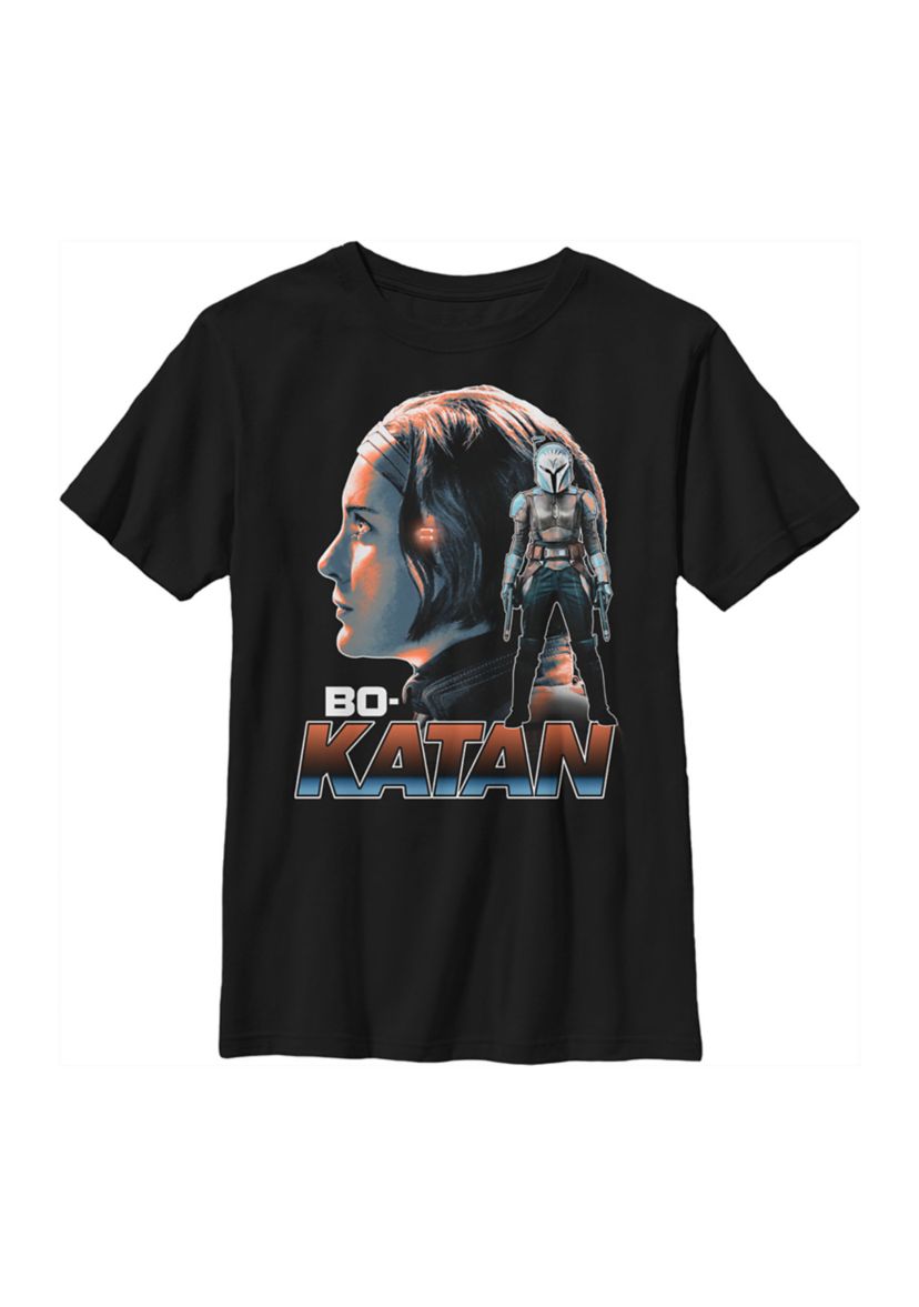 Boys 4-7  MandoMon Epi3 Land Graphic Top