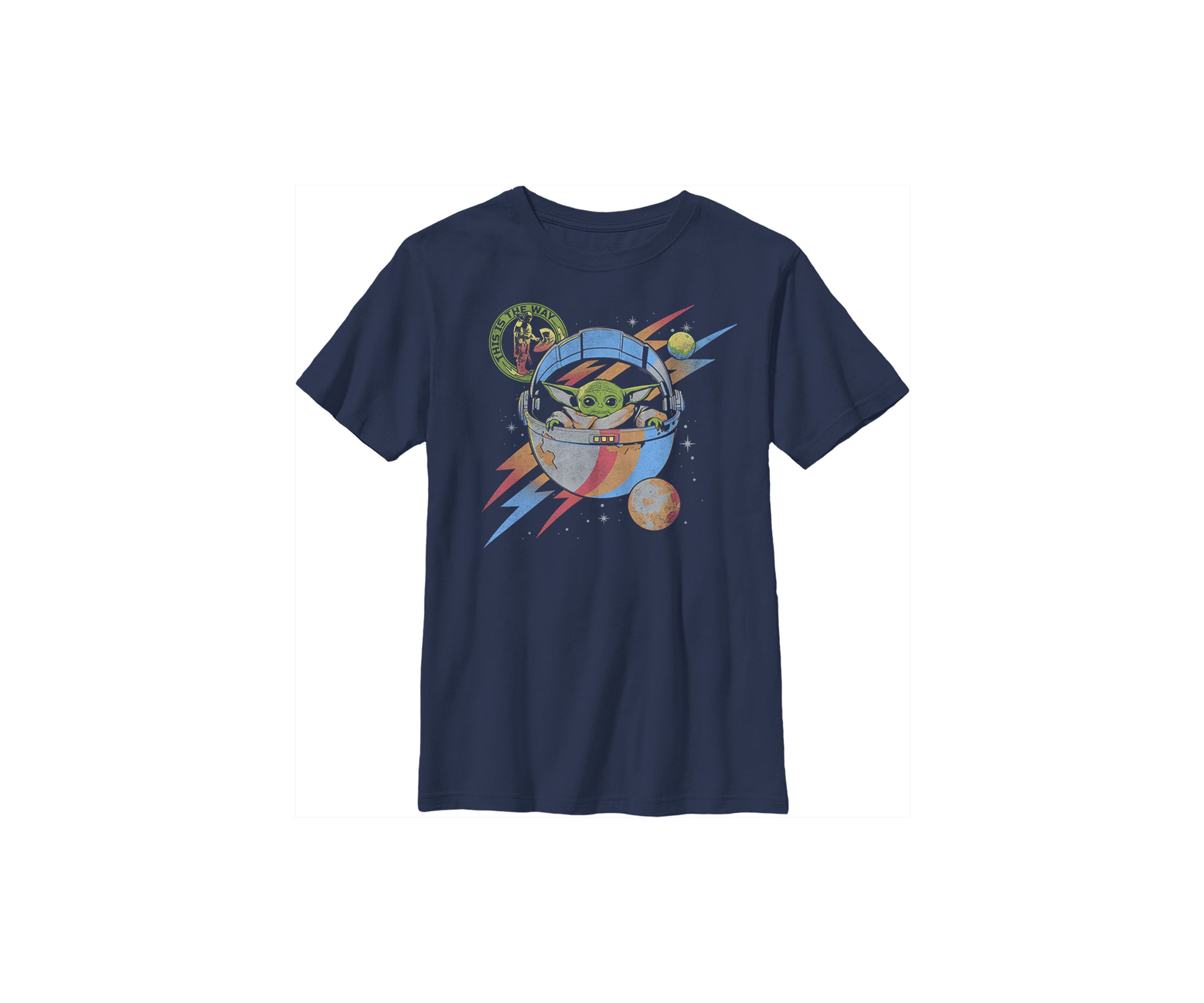 Boys 4-7 Yoda Bolt Graphic T-Shirt