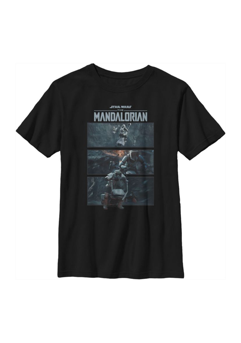 Boys 4-7 Star Wars The Mandalorian MandoMon Epi4 Show Me Graphic T-Shirt