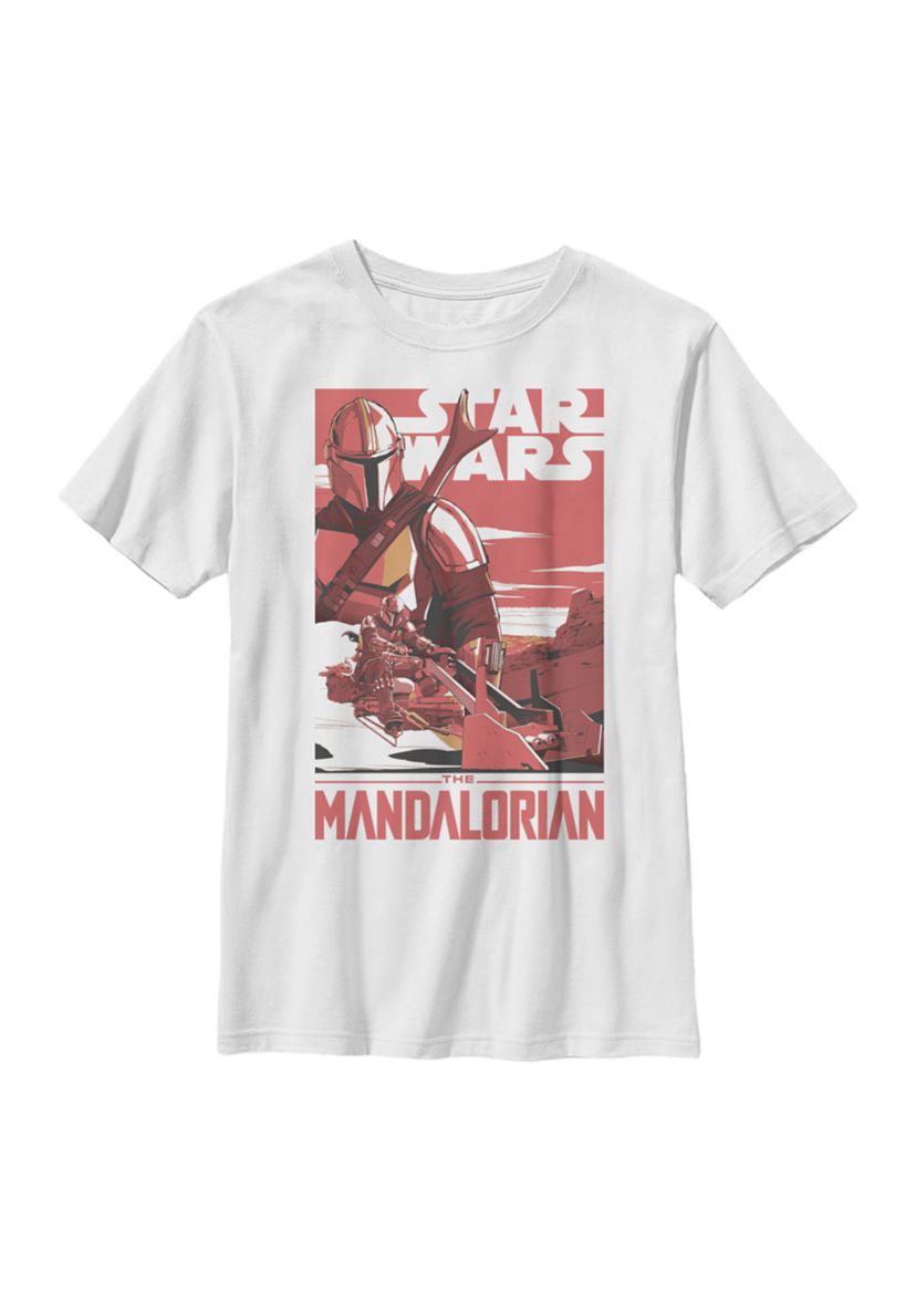 Boys 4-7  Mad Mando Poster Graphic Top