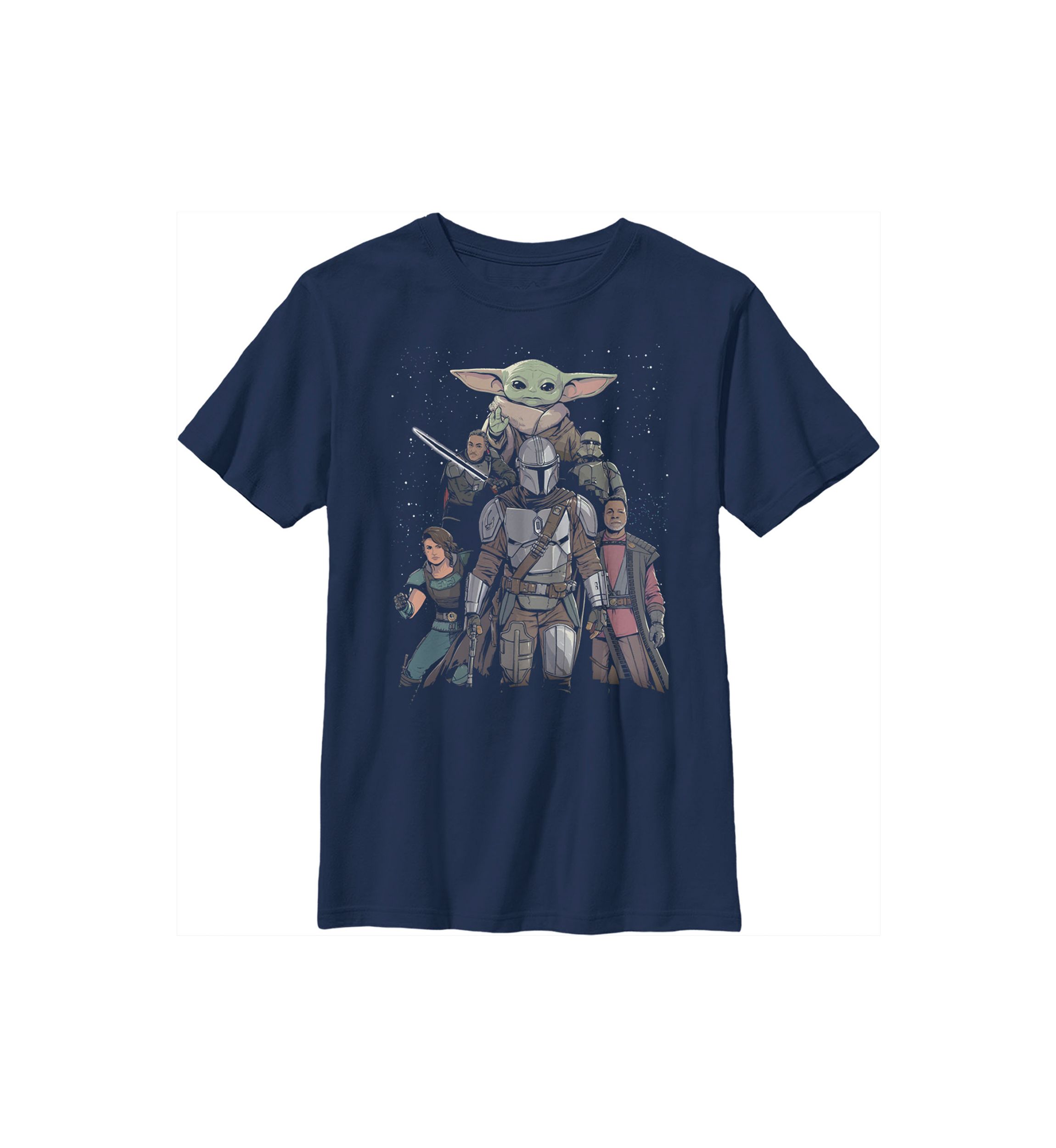 Boys 4-7 Mandalorian Movie Poster Graphic T-Shirt