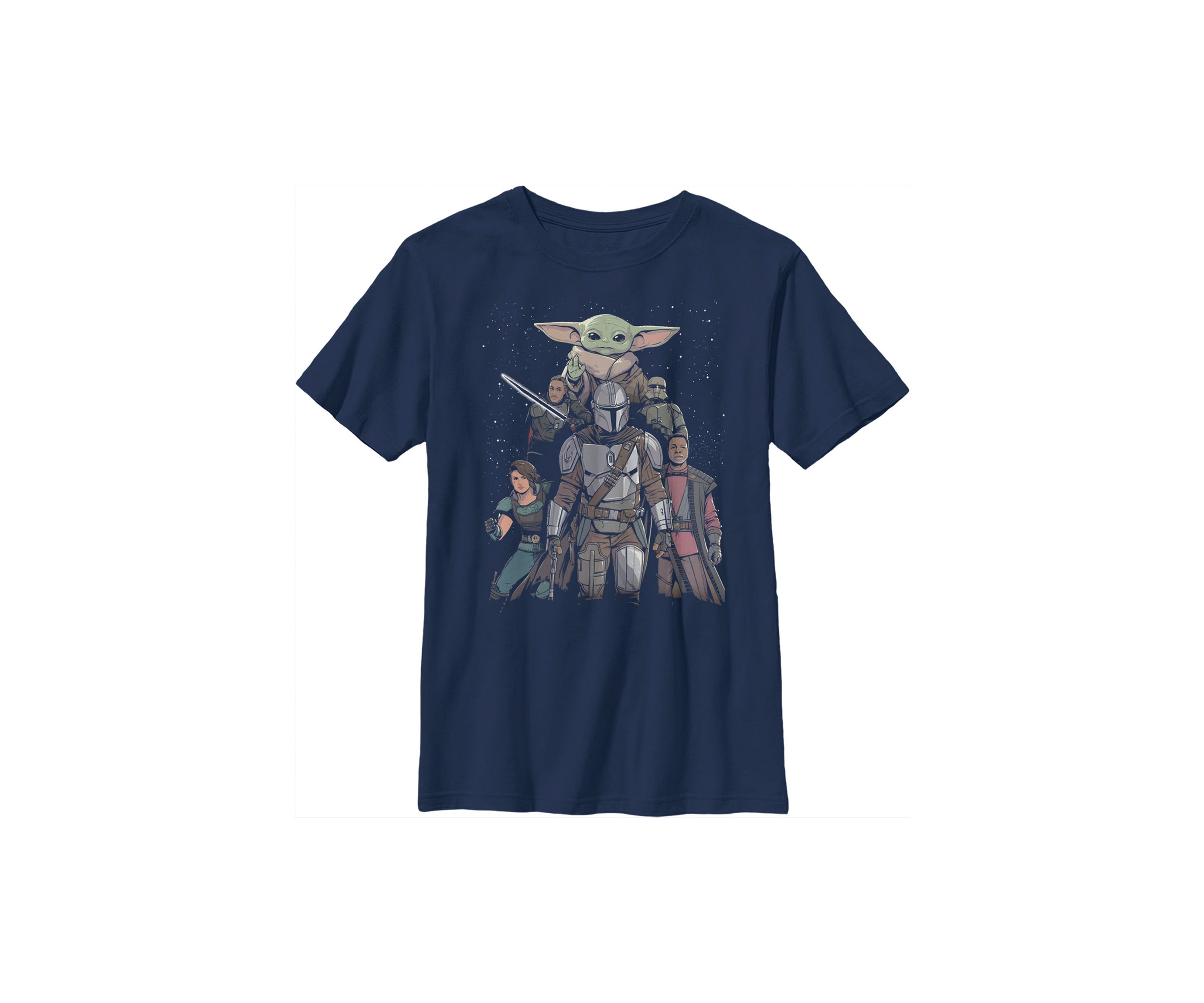 Boys 4-7 Mandalorian Movie Poster Graphic T-Shirt