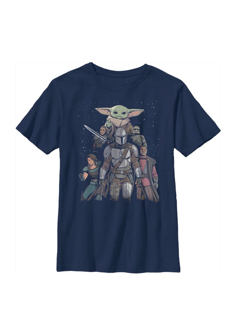 Boys 4-7 Mandalorian Movie Poster Graphic T-Shirt