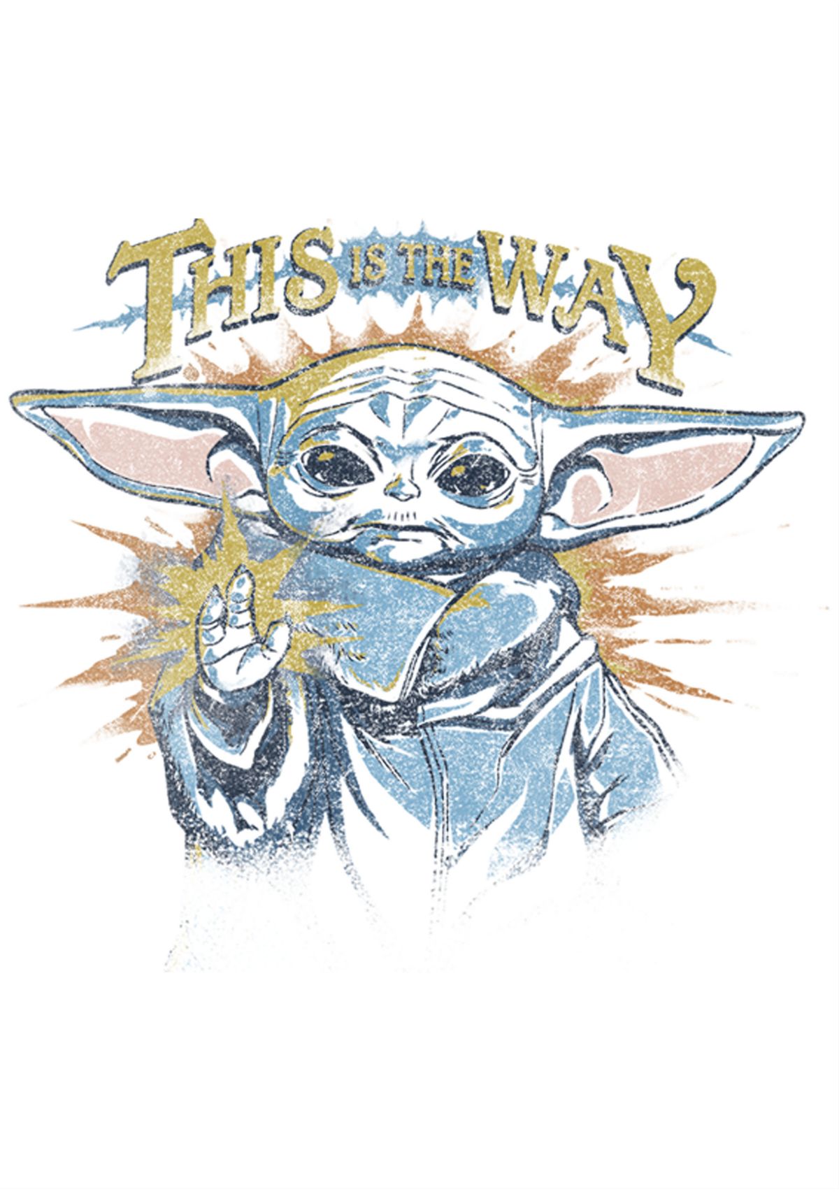 Boys 4-7  Force Hands Graphic Top