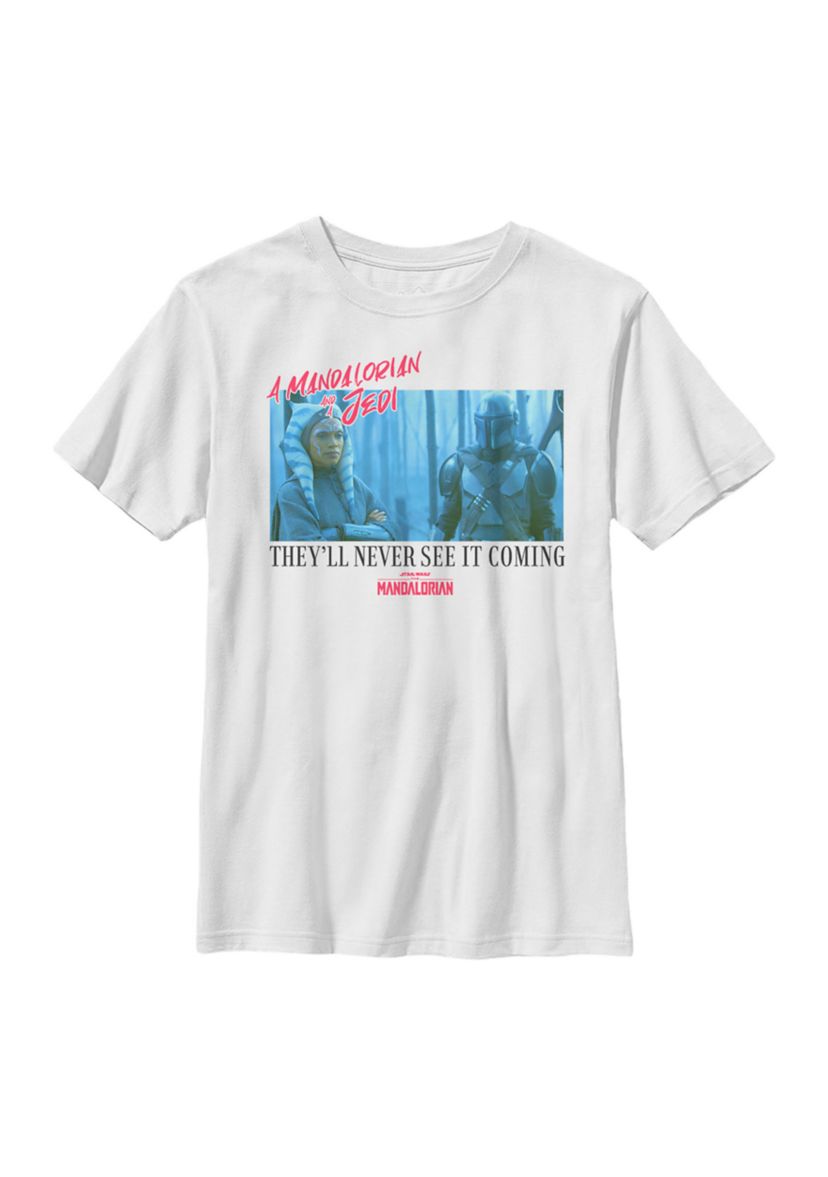 Boys 4-7 Star Wars The Mandalorian MandoMon Epi5  School Graphic T-Shirt
