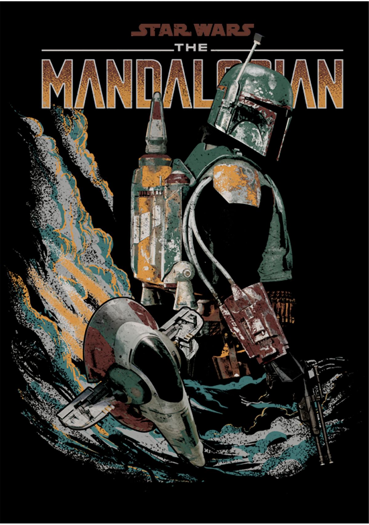 Boys 4-7  MandoMon Epi6  Altogether Graphic Top