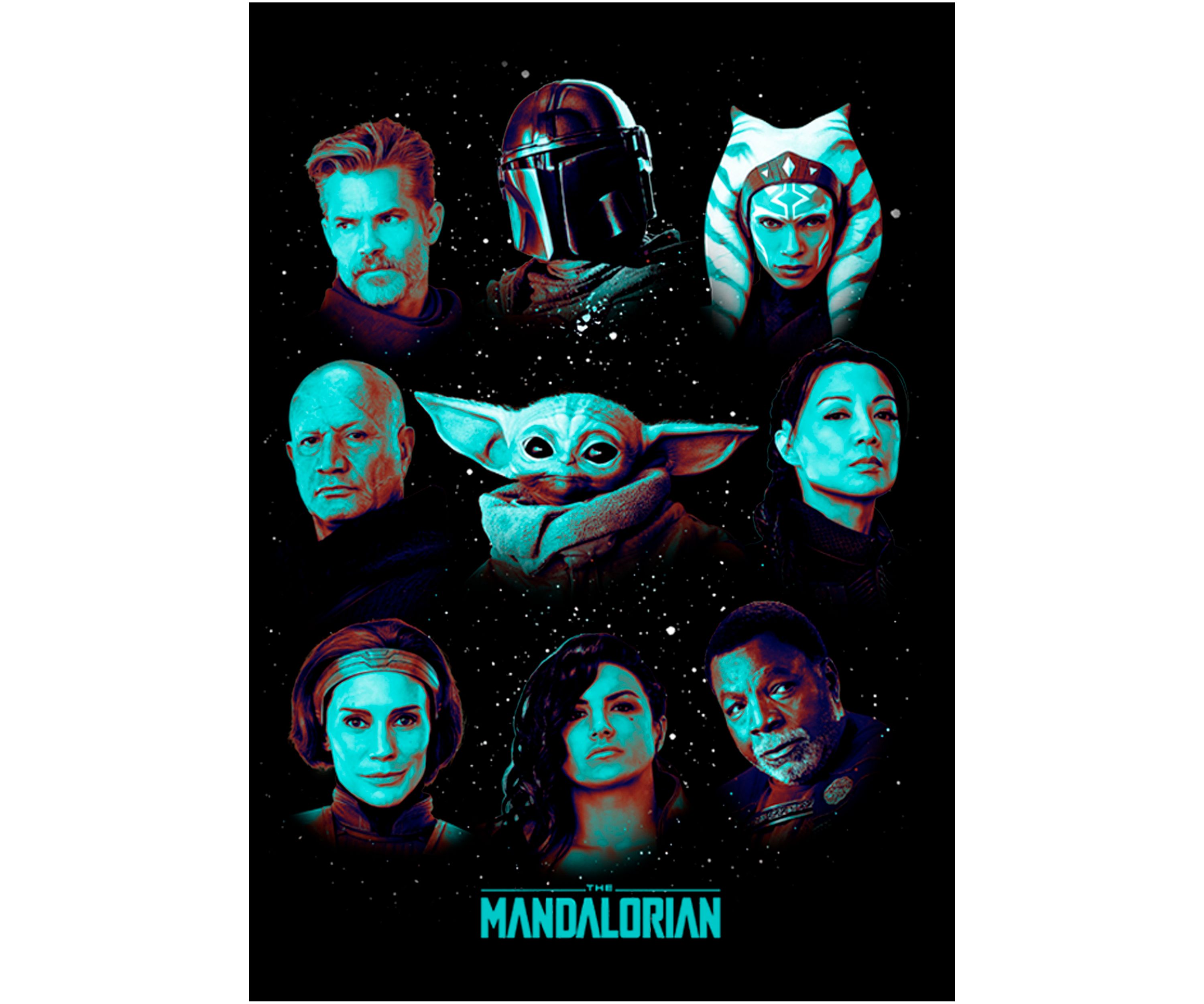 Boys 4-7 Star Wars The Mandalorian MandoMon Epi6  Team Ups Graphic T-Shirt