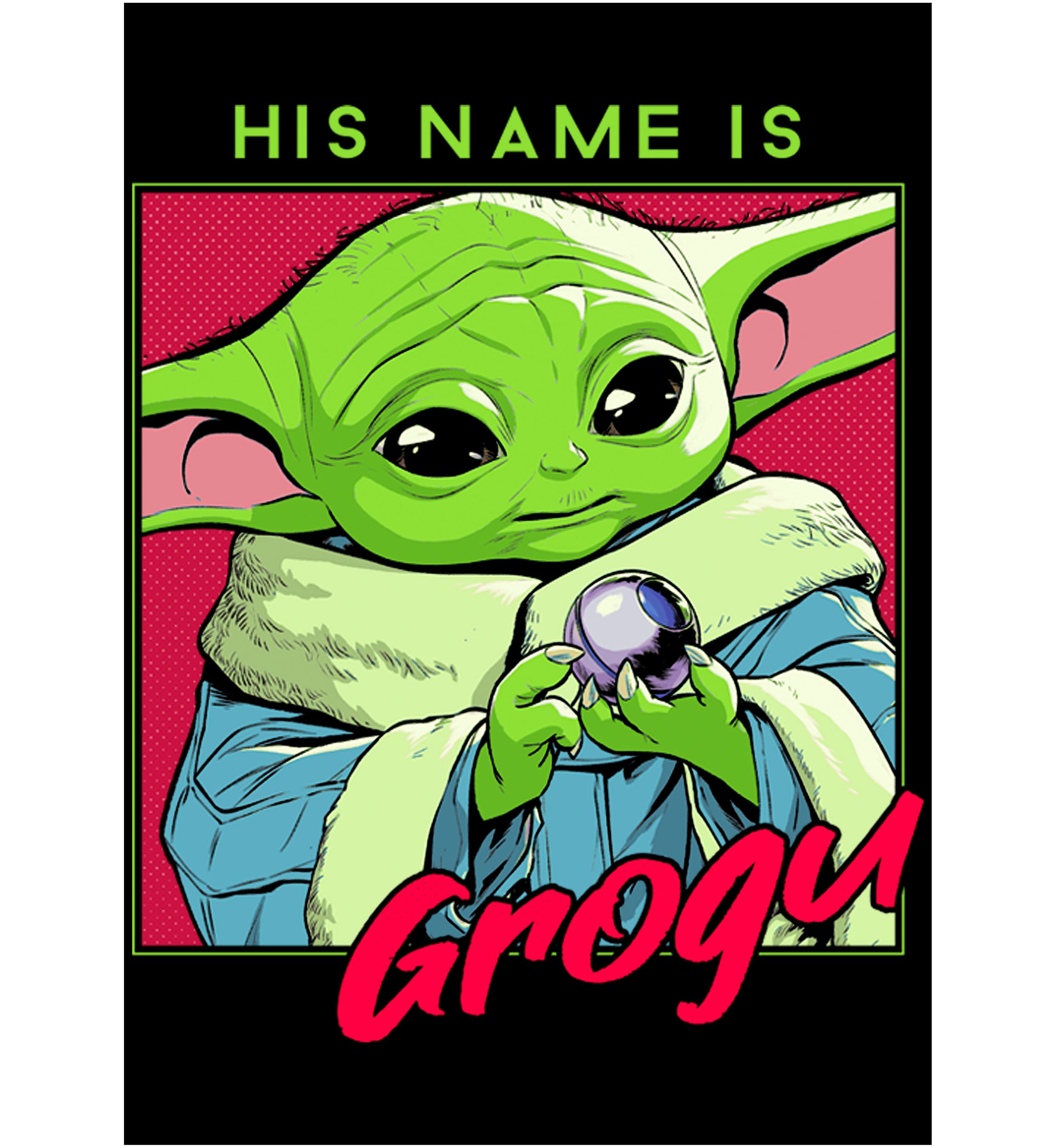 Boys 4-7 His Name Is Grogu Graphic T-Shirt