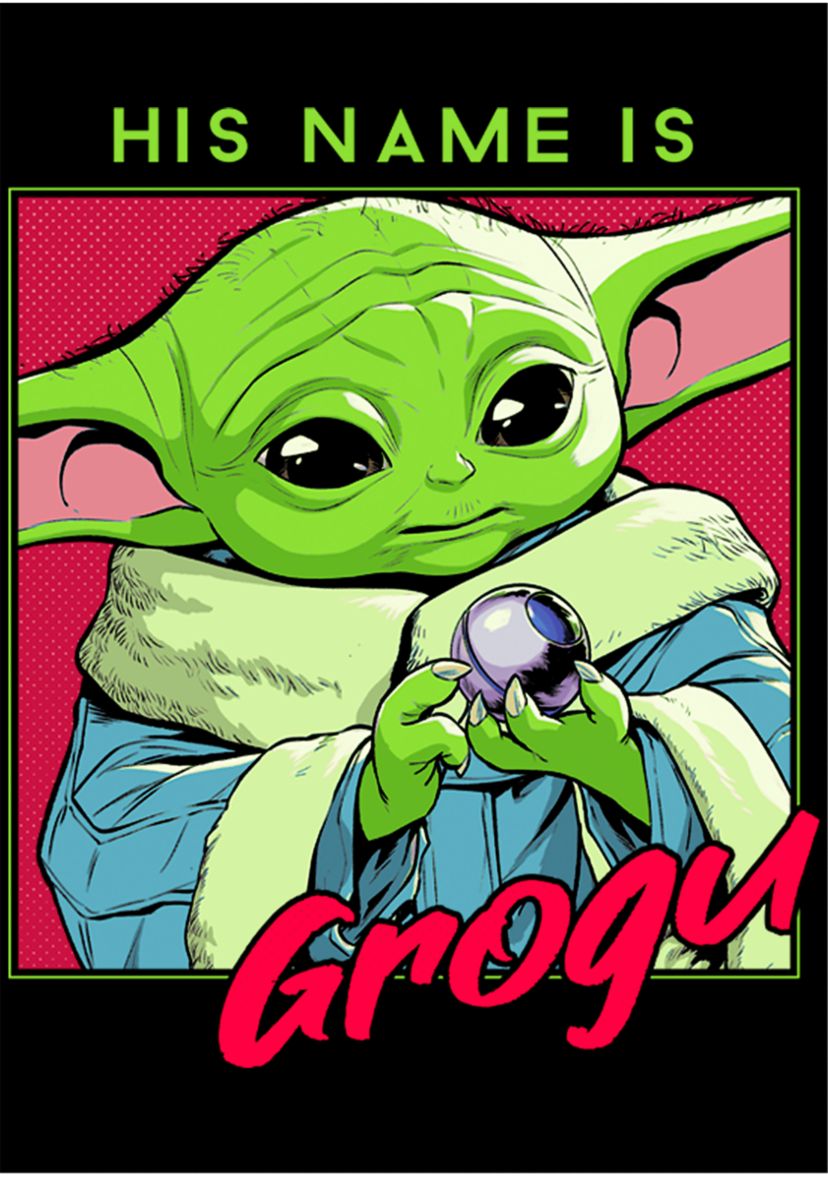 Boys 4-7 His Name Is Grogu Graphic T-Shirt