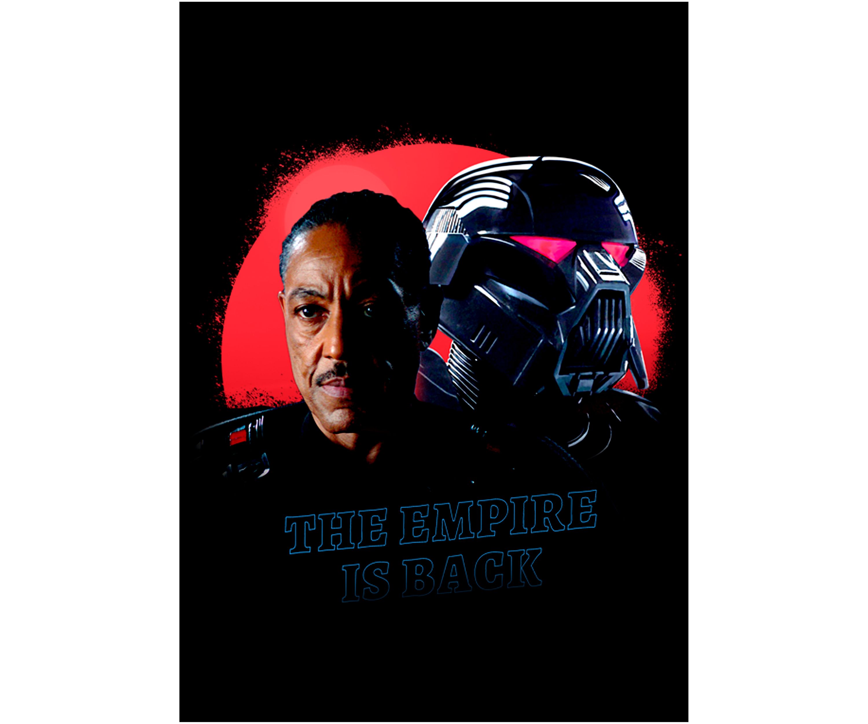 Boys 4-7  MandoMon Epi7 Dark Force Graphic Top