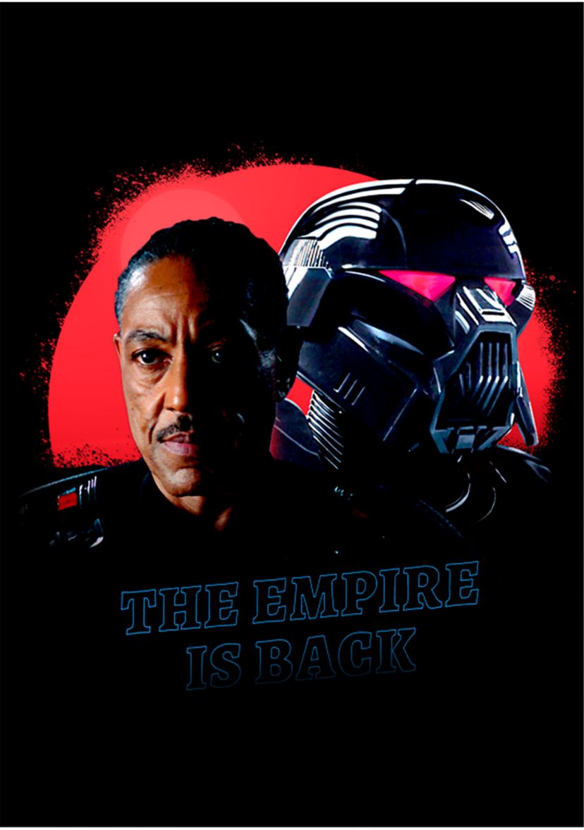 Boys 4-7  MandoMon Epi7 Dark Force Graphic Top