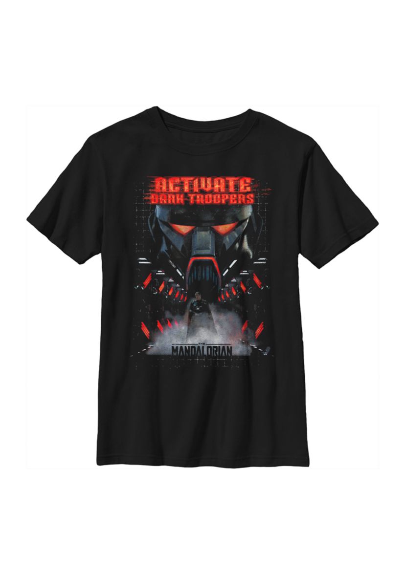 Boys 4-7  MandoMon Epi7 Sharpshooter Graphic Top