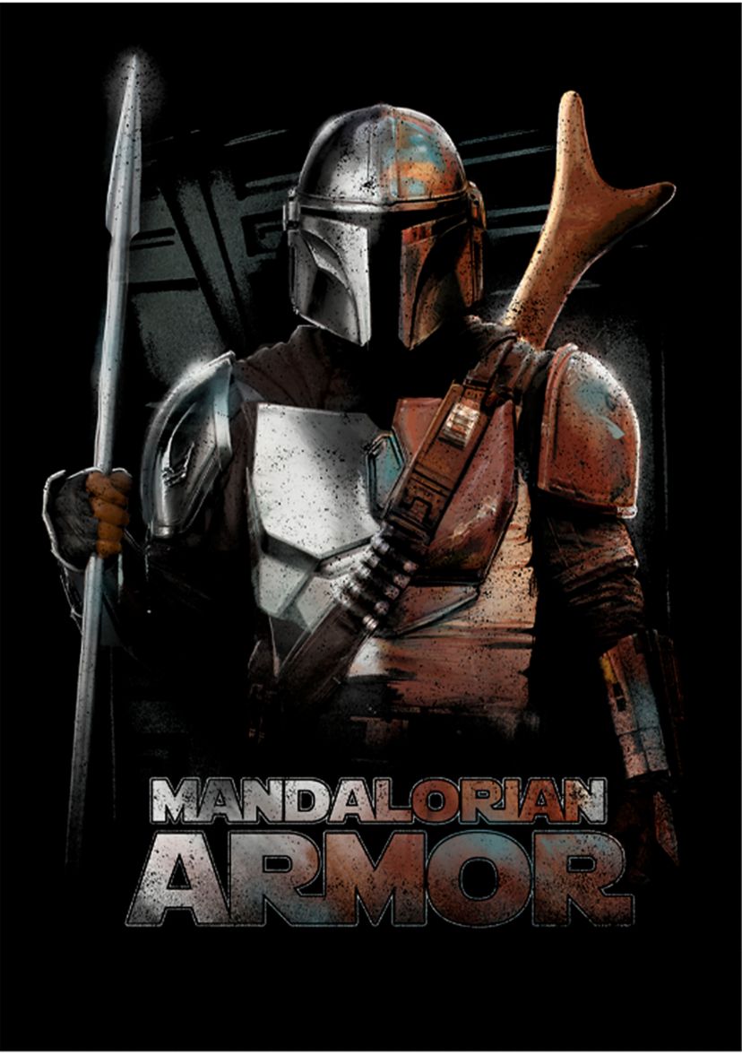 Boys 4-7  MandoMon Epi7 No No Graphic Top