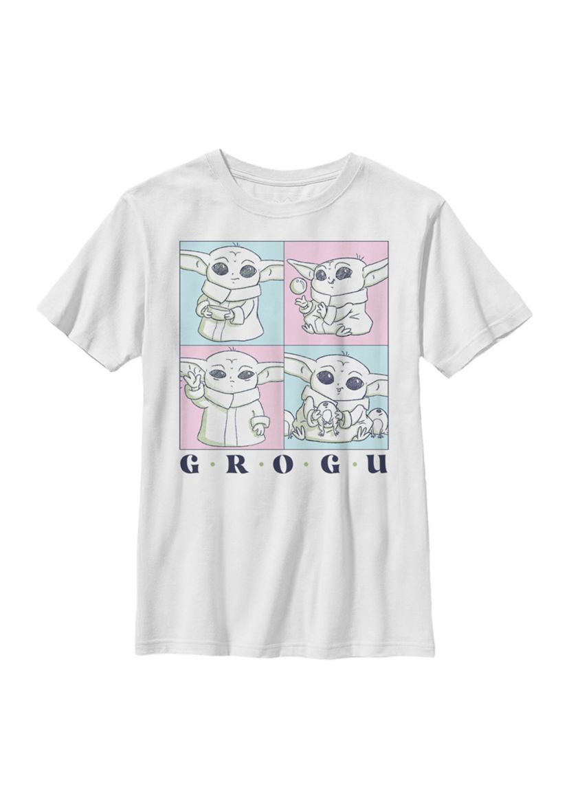 Boys 4-7  GROGU CUTE BOXUP Graphic Top