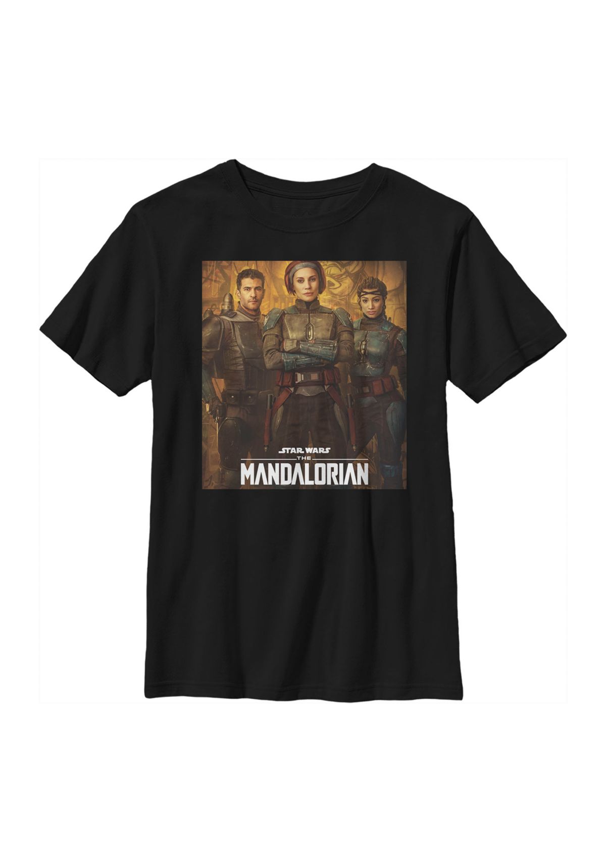 Boys 4-7  Blue Mandalorian Poster Graphic Top