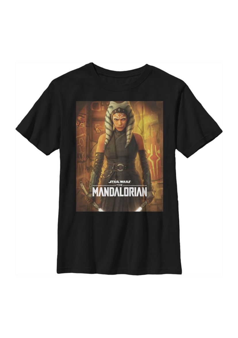 Boys 4-7  Ahsoka Poster Graphic Top