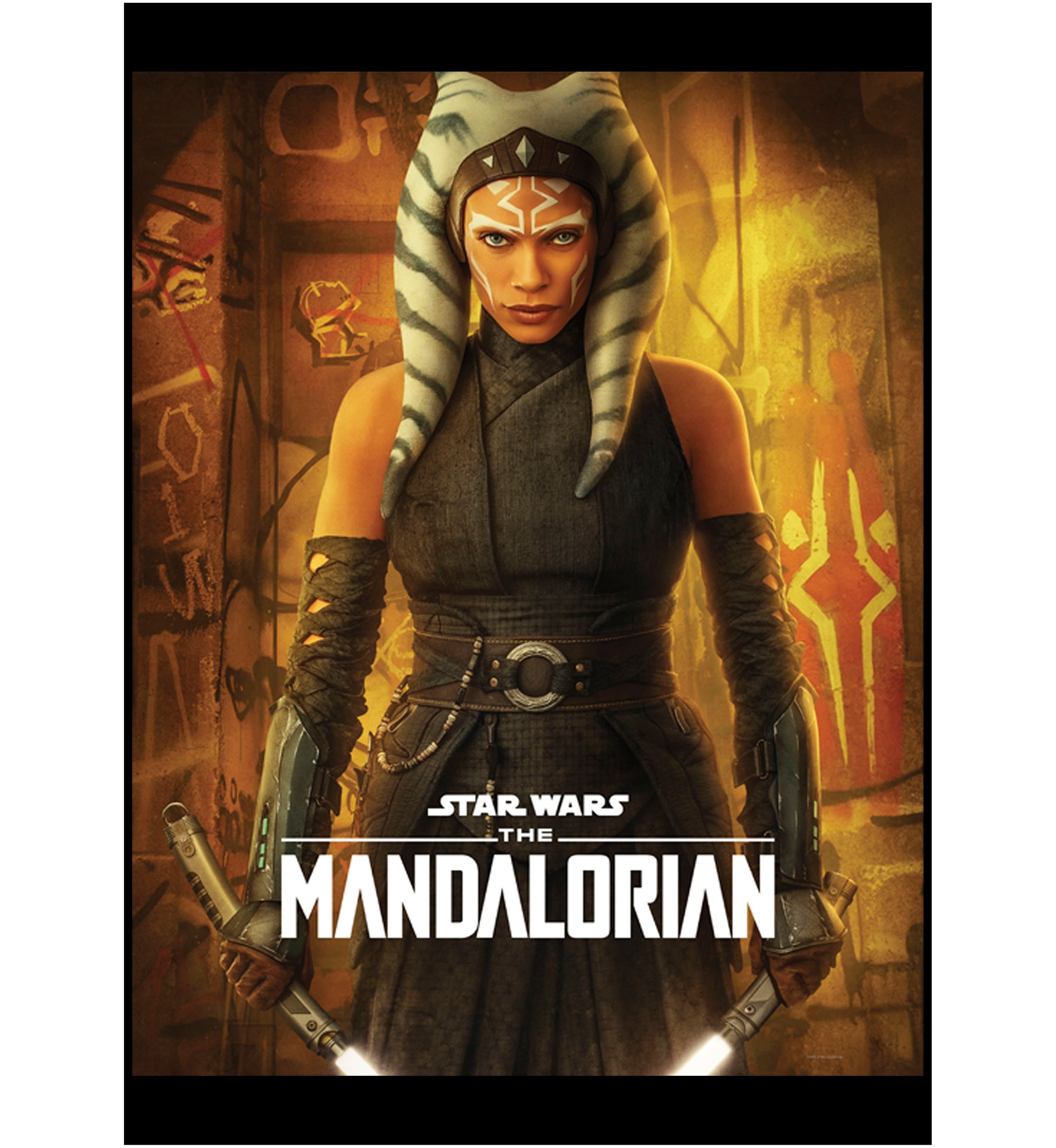 Boys 4-7  Ahsoka Poster Graphic Top