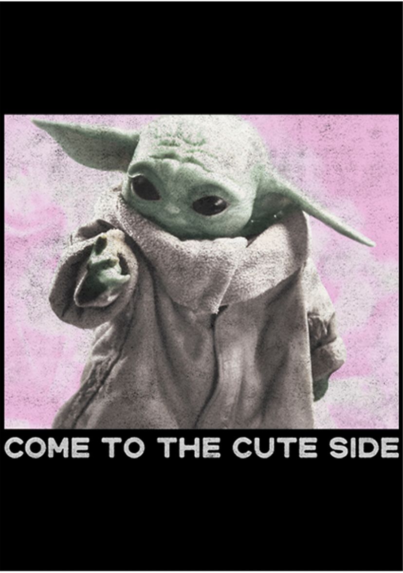 Boys 4-7 Star Wars The Mandalorian Cute Side Photo Graphic T-Shirt