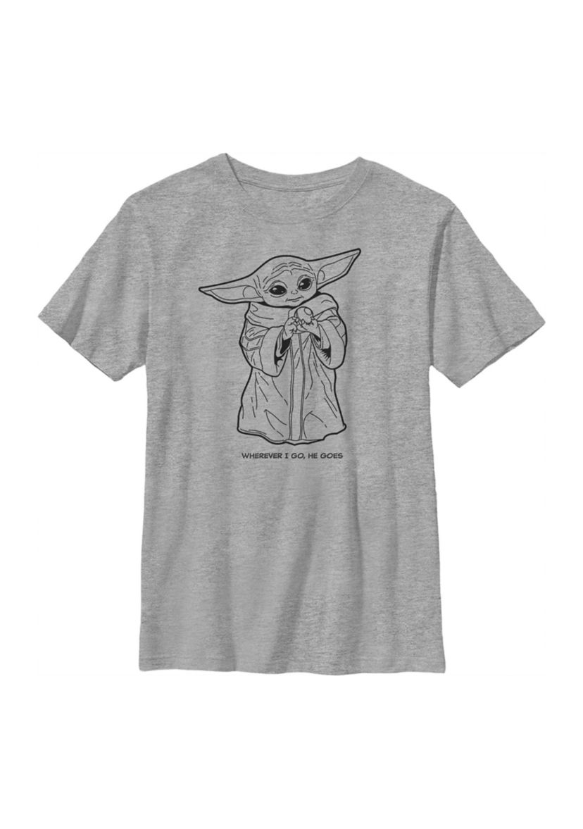 Boys 4-7  Wherever I Go Graphic Top