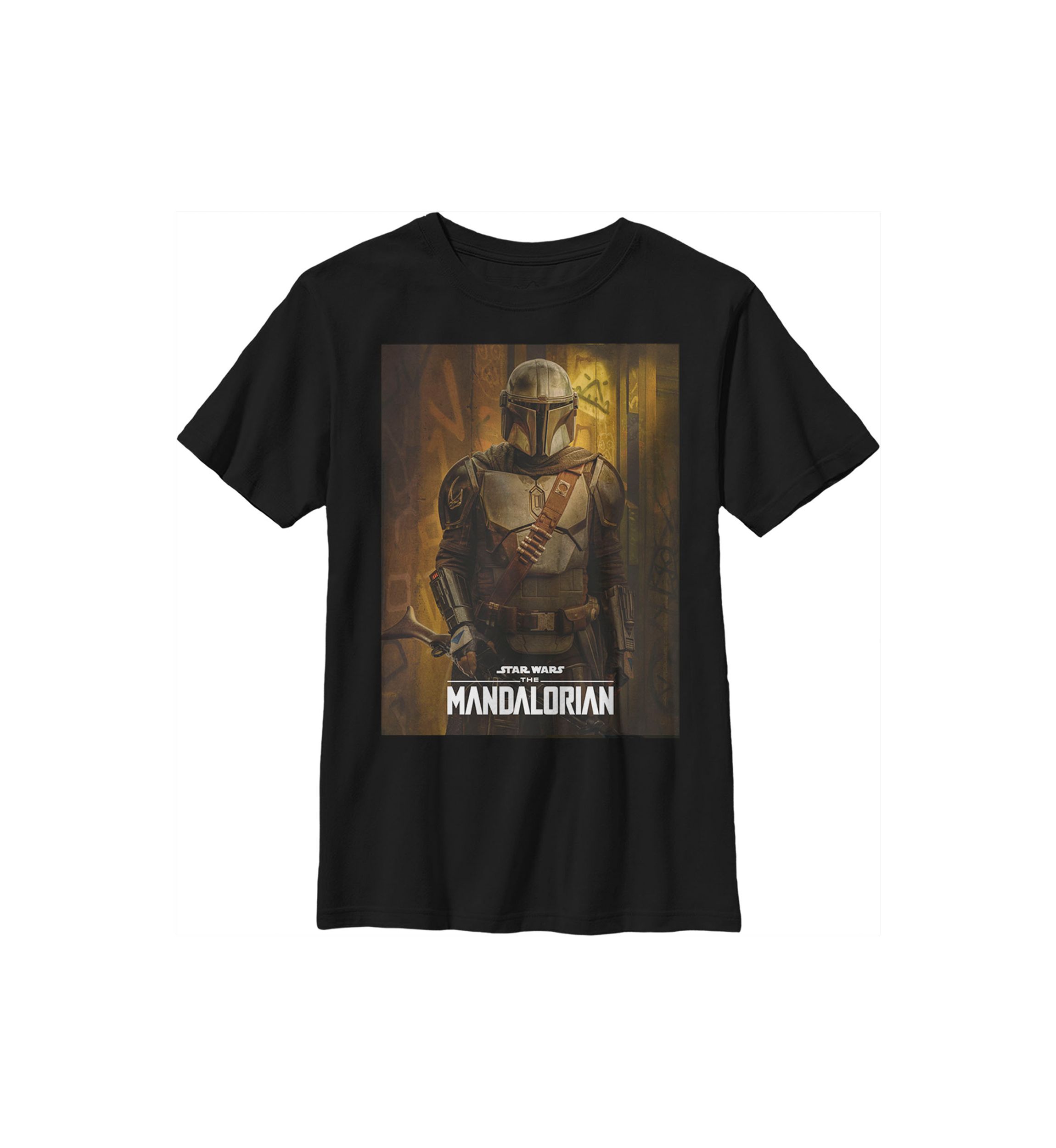 Boys 4-7 Star Wars The Mandalorian The Mandalorian Poster Graphic T-Shirt