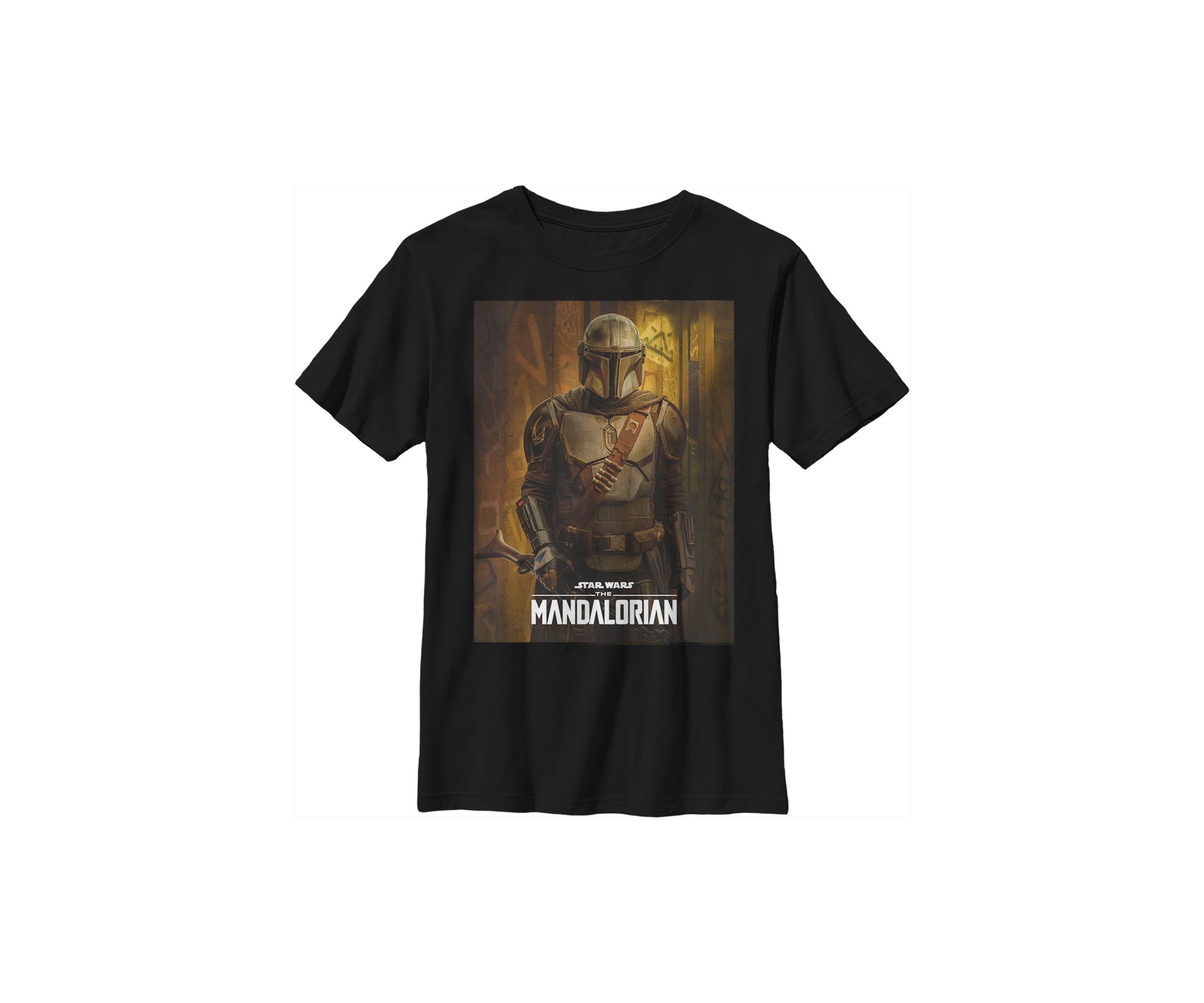 Boys 4-7 Star Wars The Mandalorian The Mandalorian Poster Graphic T-Shirt