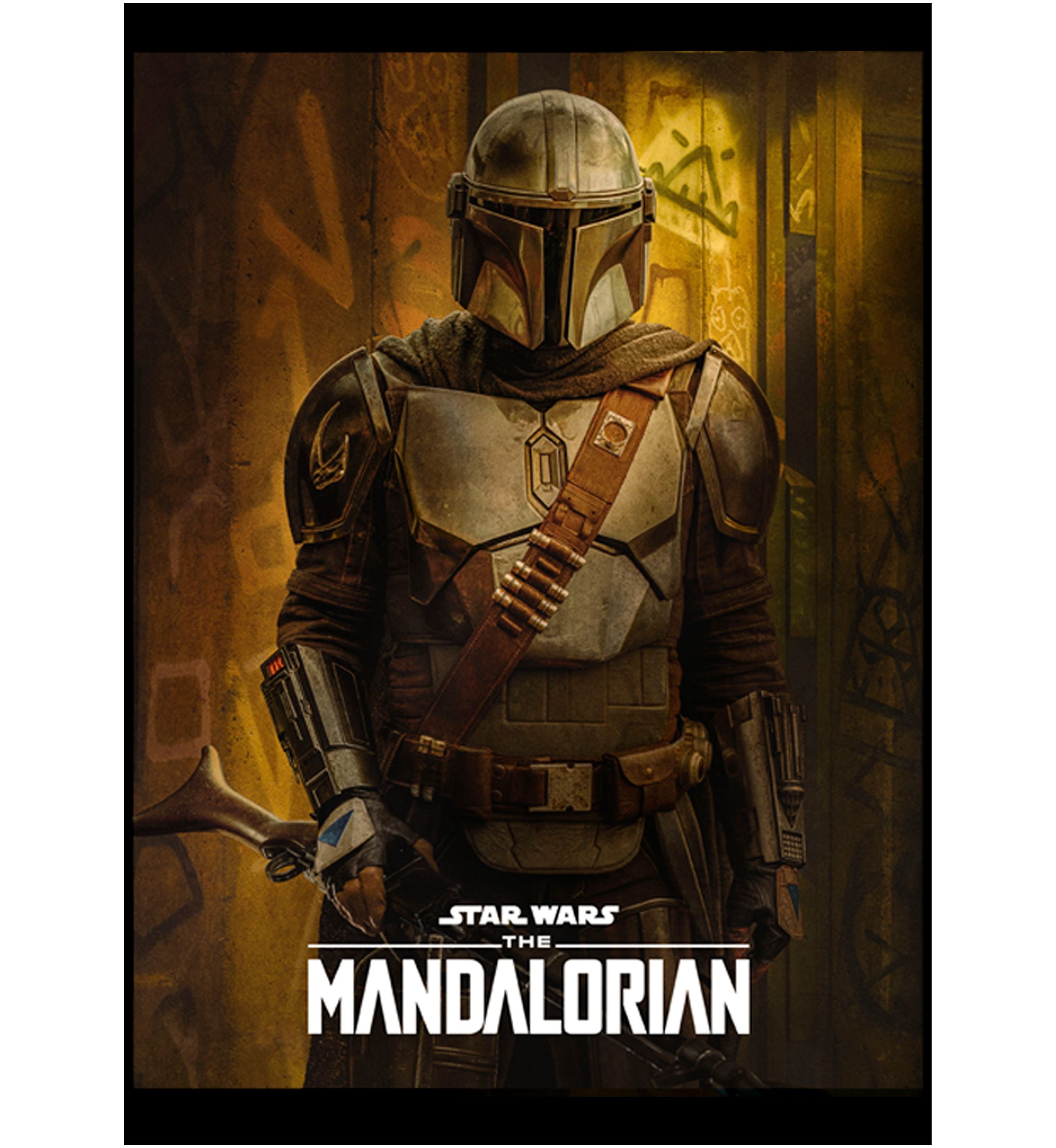 Boys 4-7 Star Wars The Mandalorian The Mandalorian Poster Graphic T-Shirt