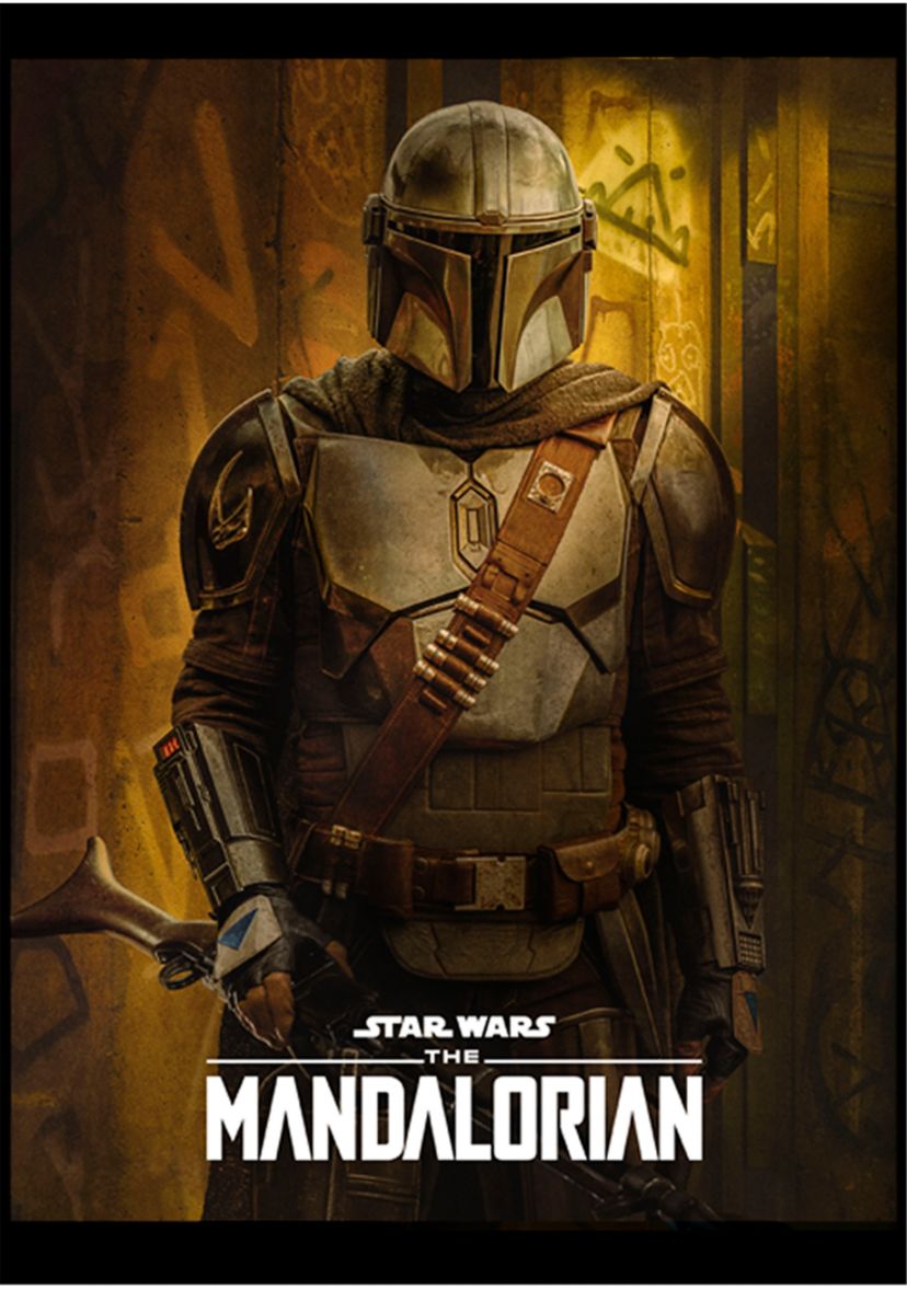 Boys 4-7 Star Wars The Mandalorian The Mandalorian Poster Graphic T-Shirt