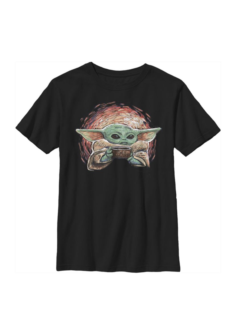 Boys 4-7 Sipping Starries Small Front Graphic T-Shirt