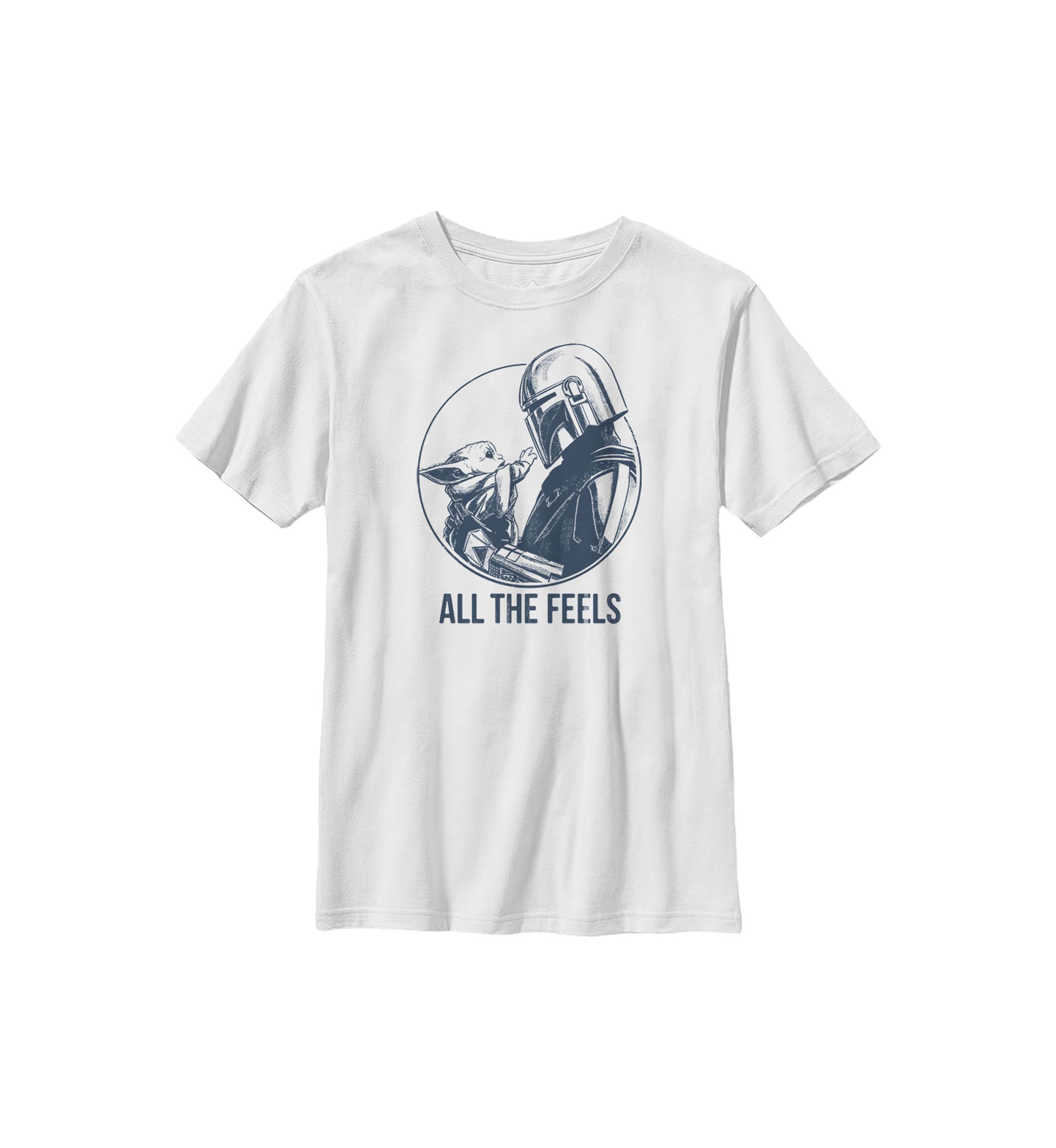 Boys 4-7 Star Wars The Mandalorian The Feels Graphic T-Shirt