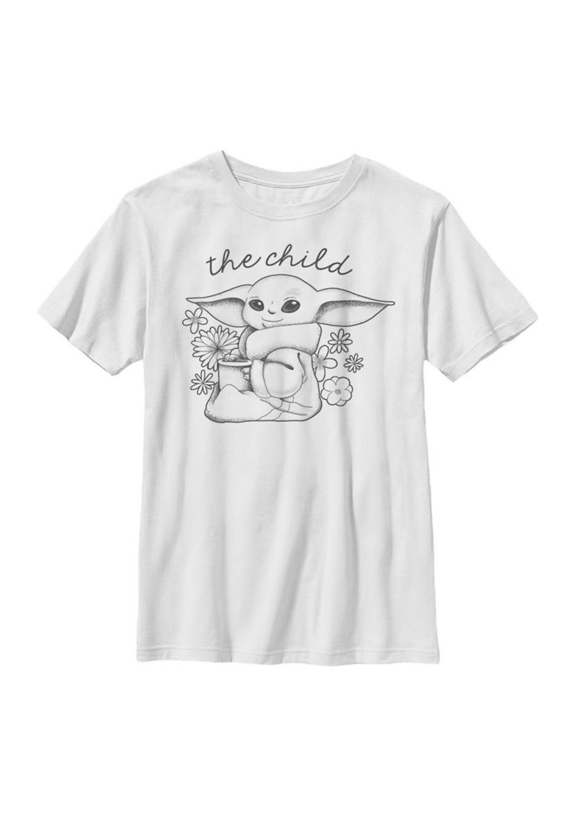 Boys 4-7  Flower Child Graphic Top