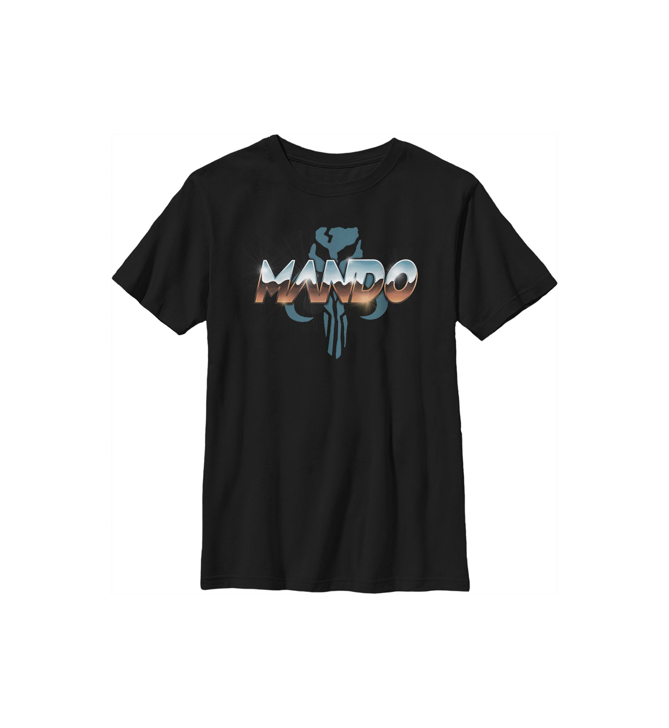 Boys 4-7  MANDO CHROME Graphic Top