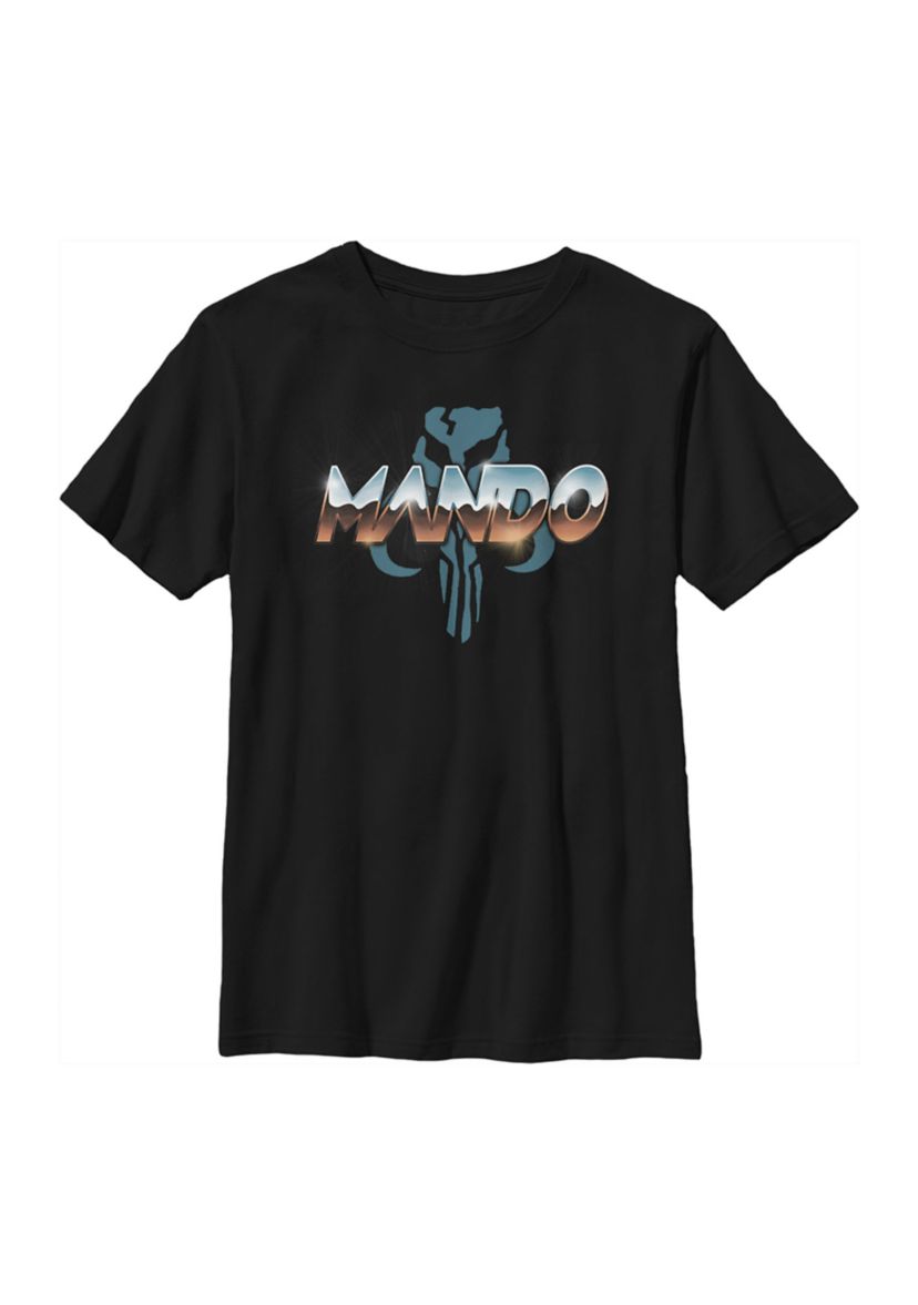 Boys 4-7  MANDO CHROME Graphic Top
