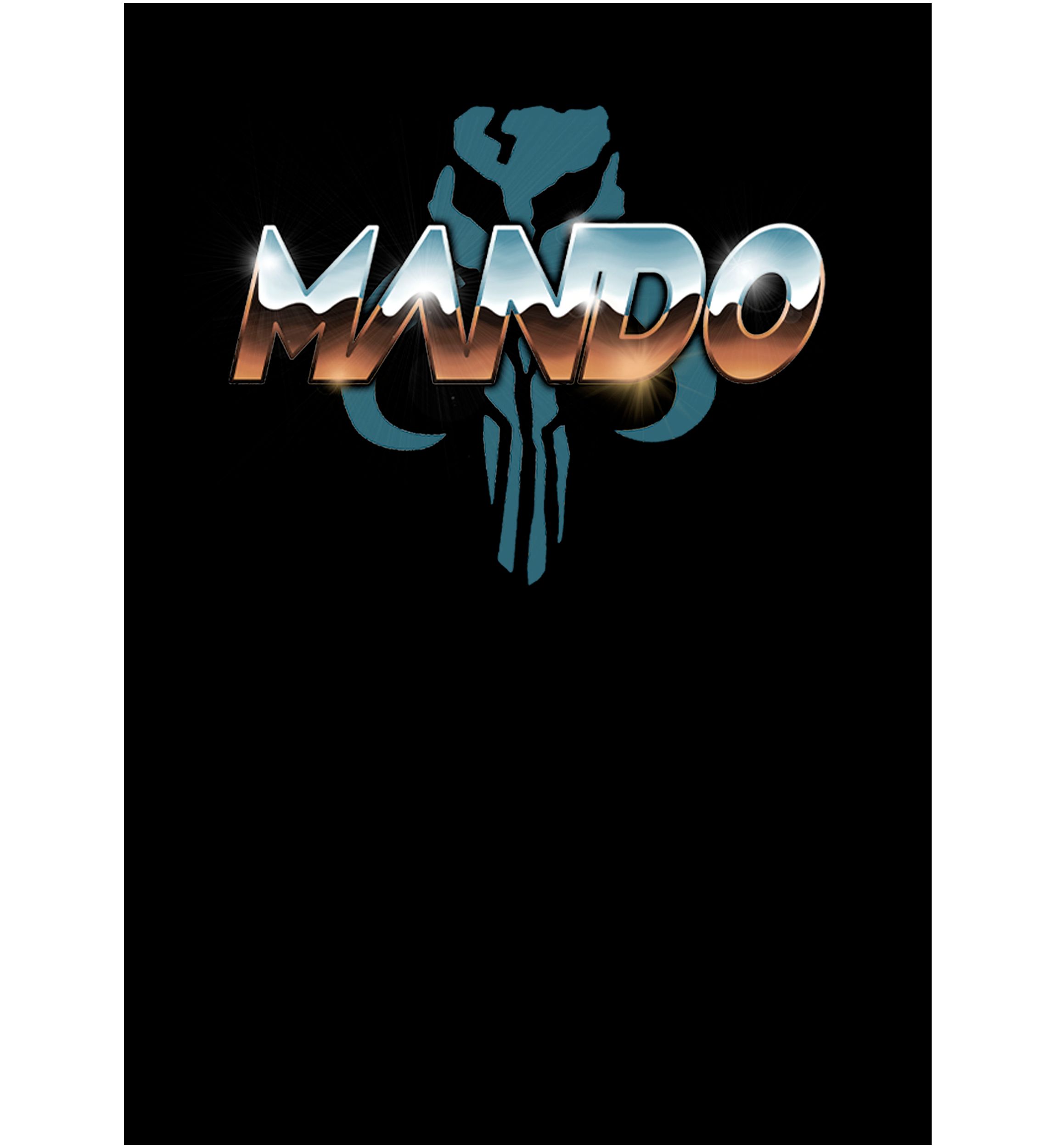 Boys 4-7  MANDO CHROME Graphic Top