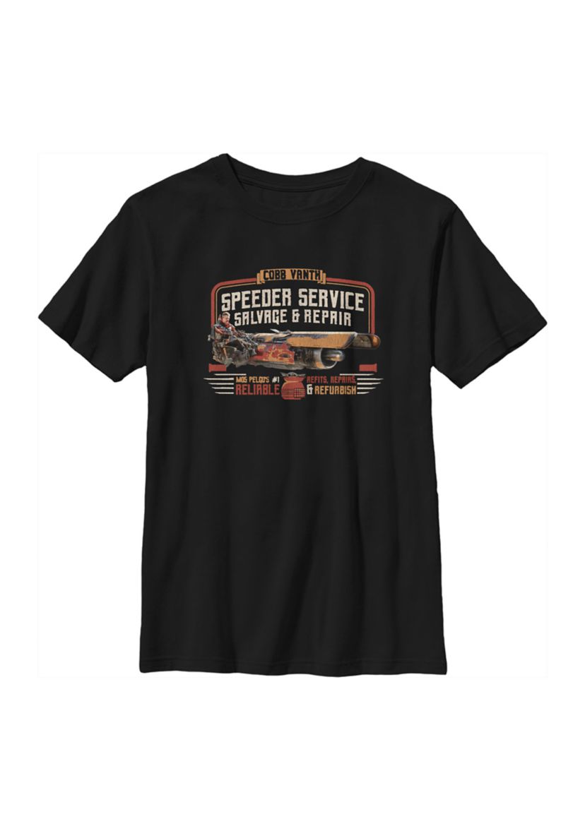 Boys 4-7  Vanth Speeder Service Graphic Top