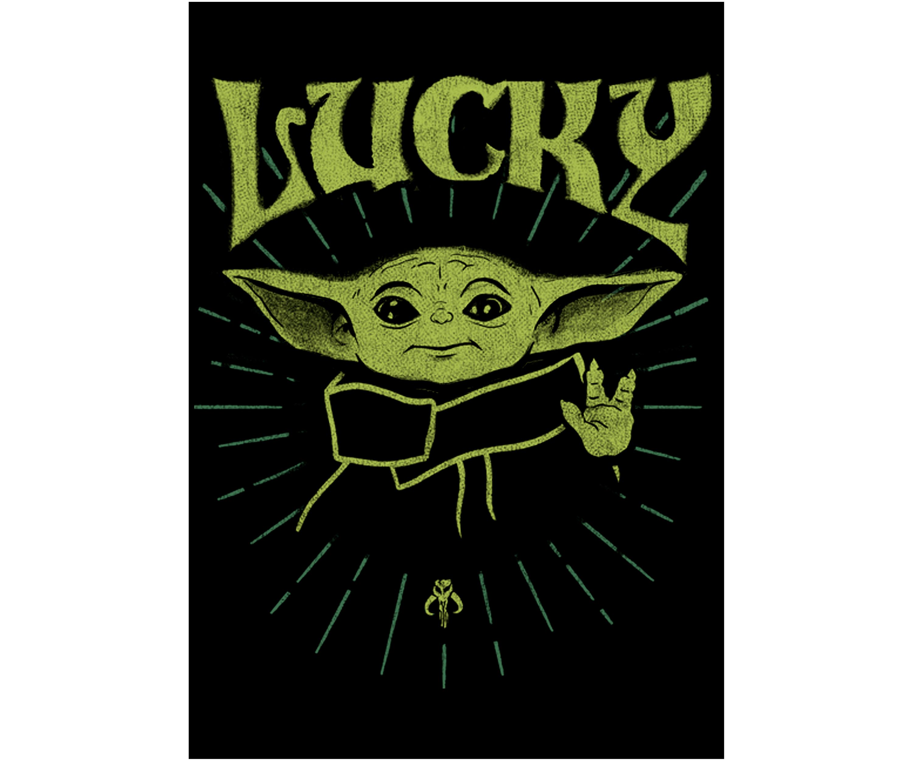 Boys 4-7  Force of Luck Graphic T-Shirt
