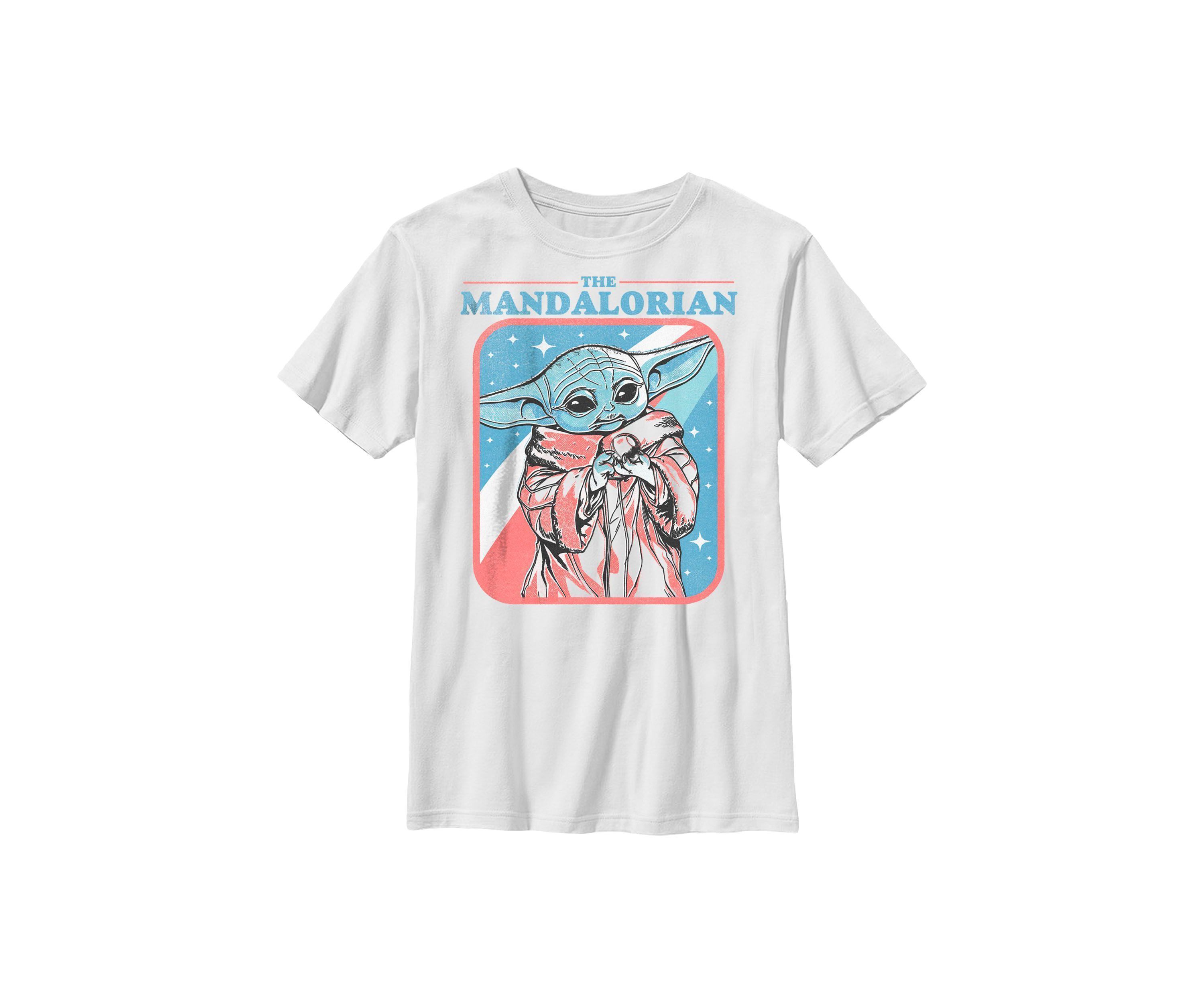 Stars Stripes Grogu Graphic T-Shirt