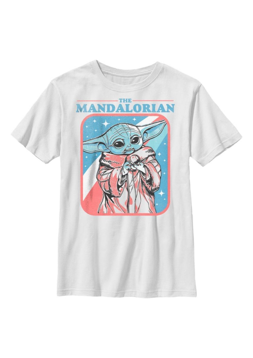 Stars Stripes Grogu Graphic T-Shirt