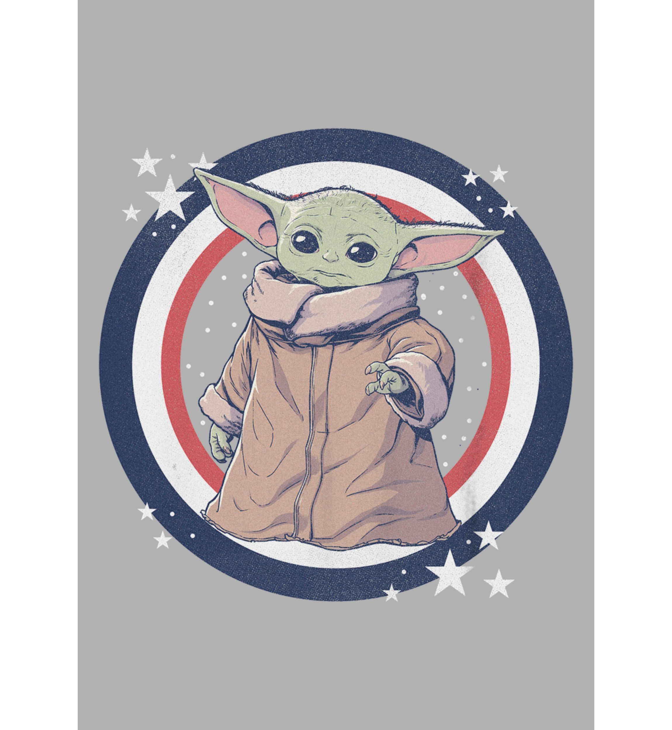 Grogu Stars Graphic T-Shirt