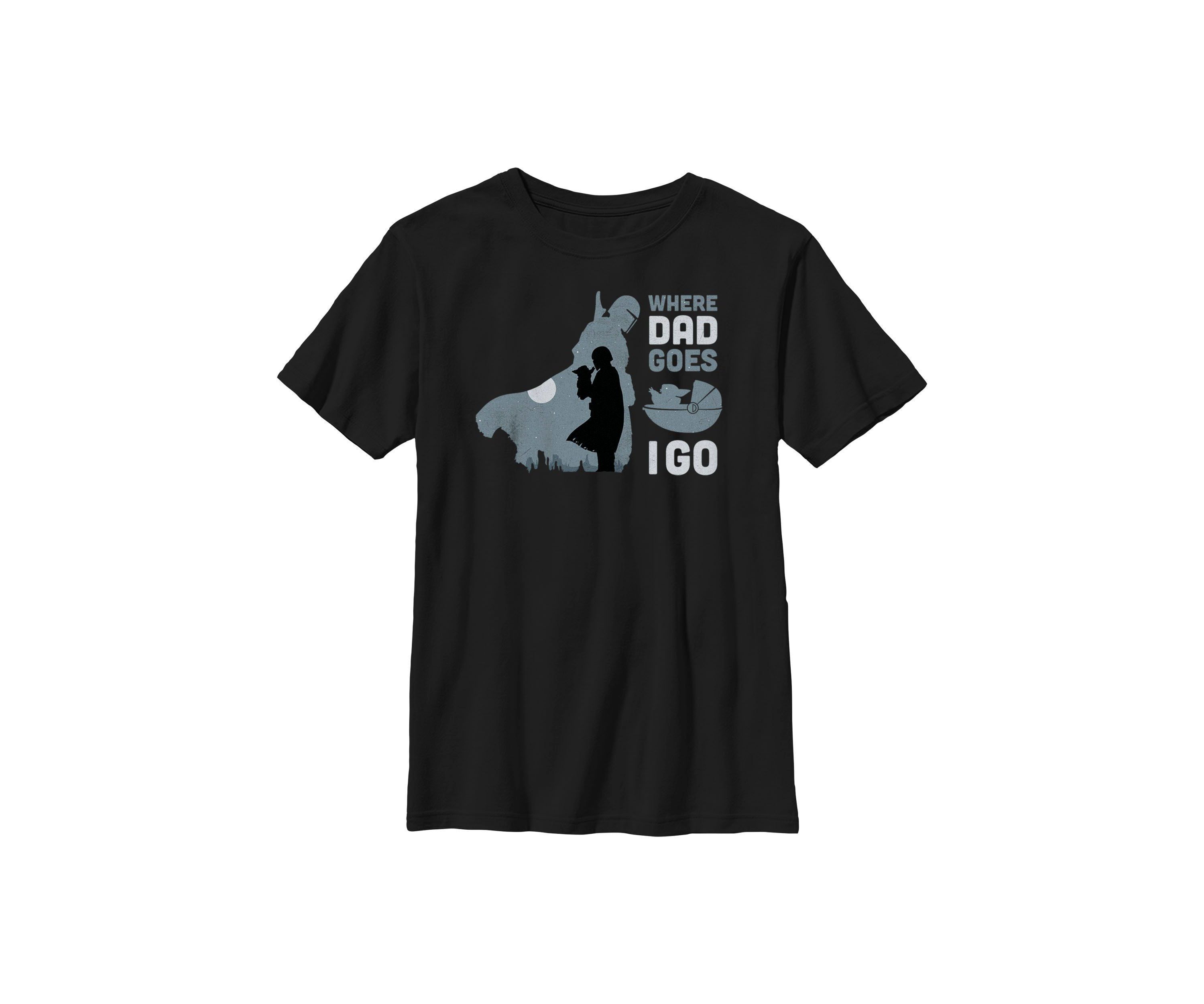 Grogu Follows Graphic T-Shirt