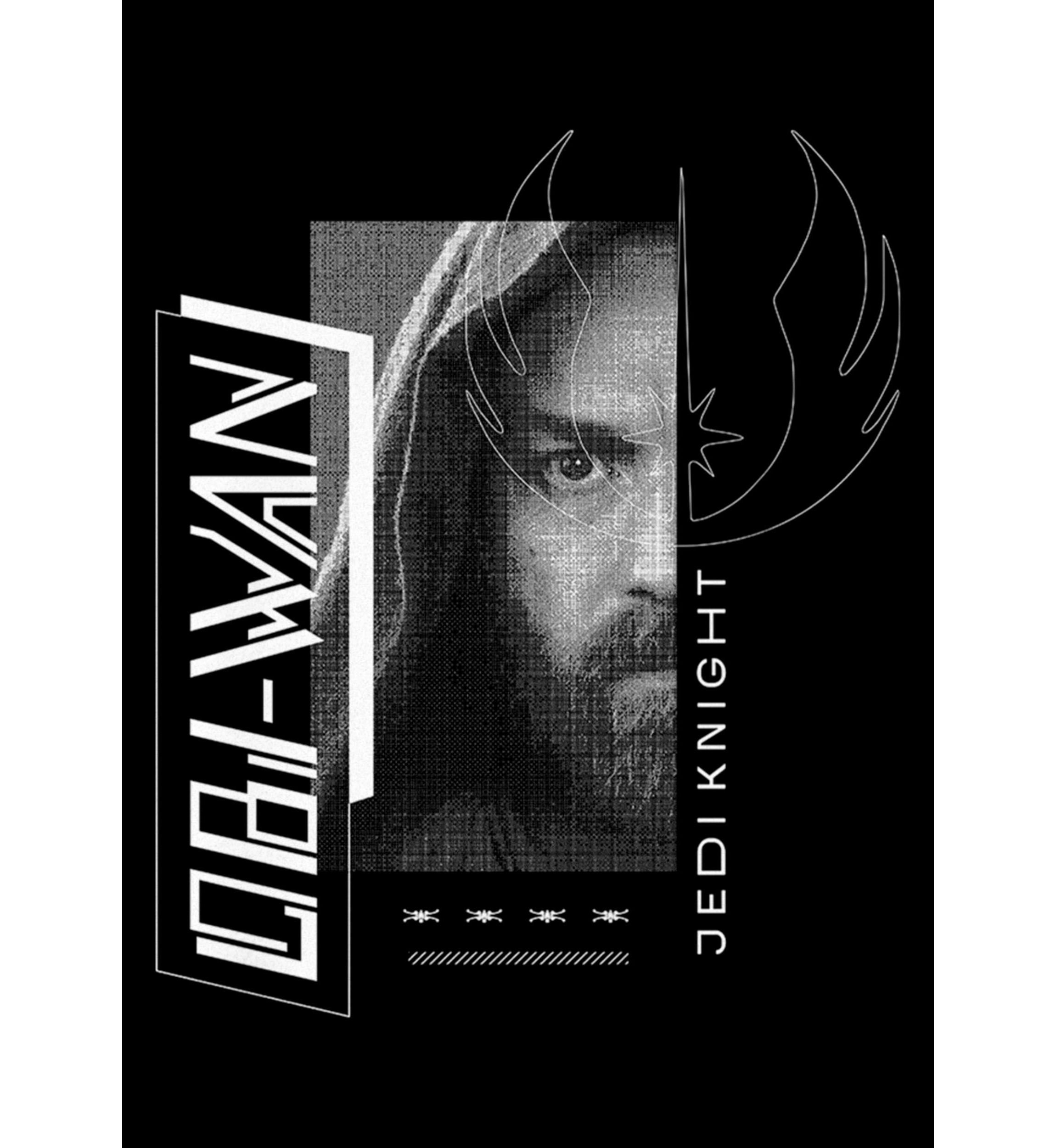 Jedi Knight Portrait Graphic T-Shirt