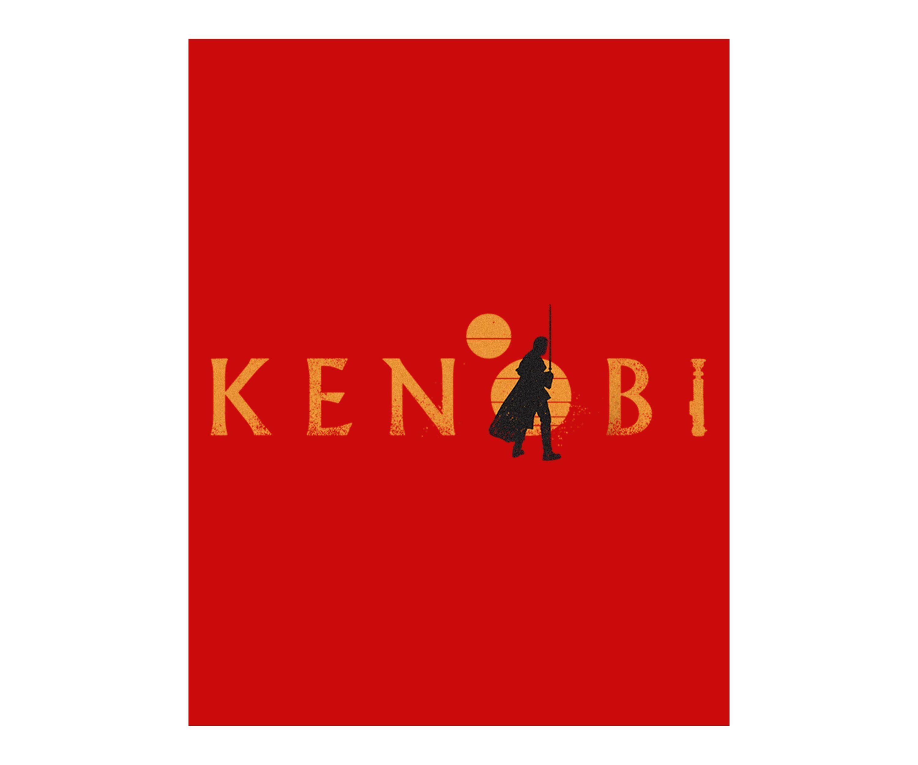 Kenobi Two Suns Logo Graphic T-Shirt